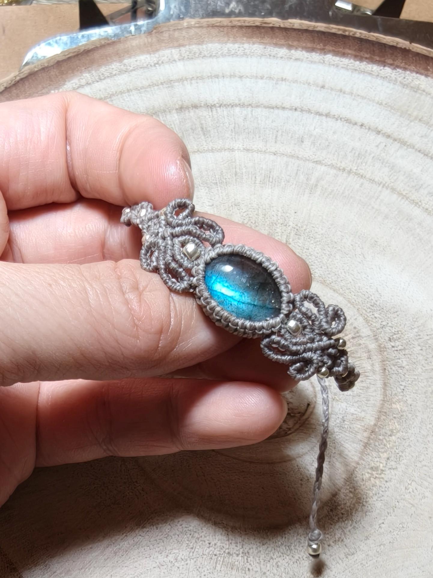 Labradorite bracelet 