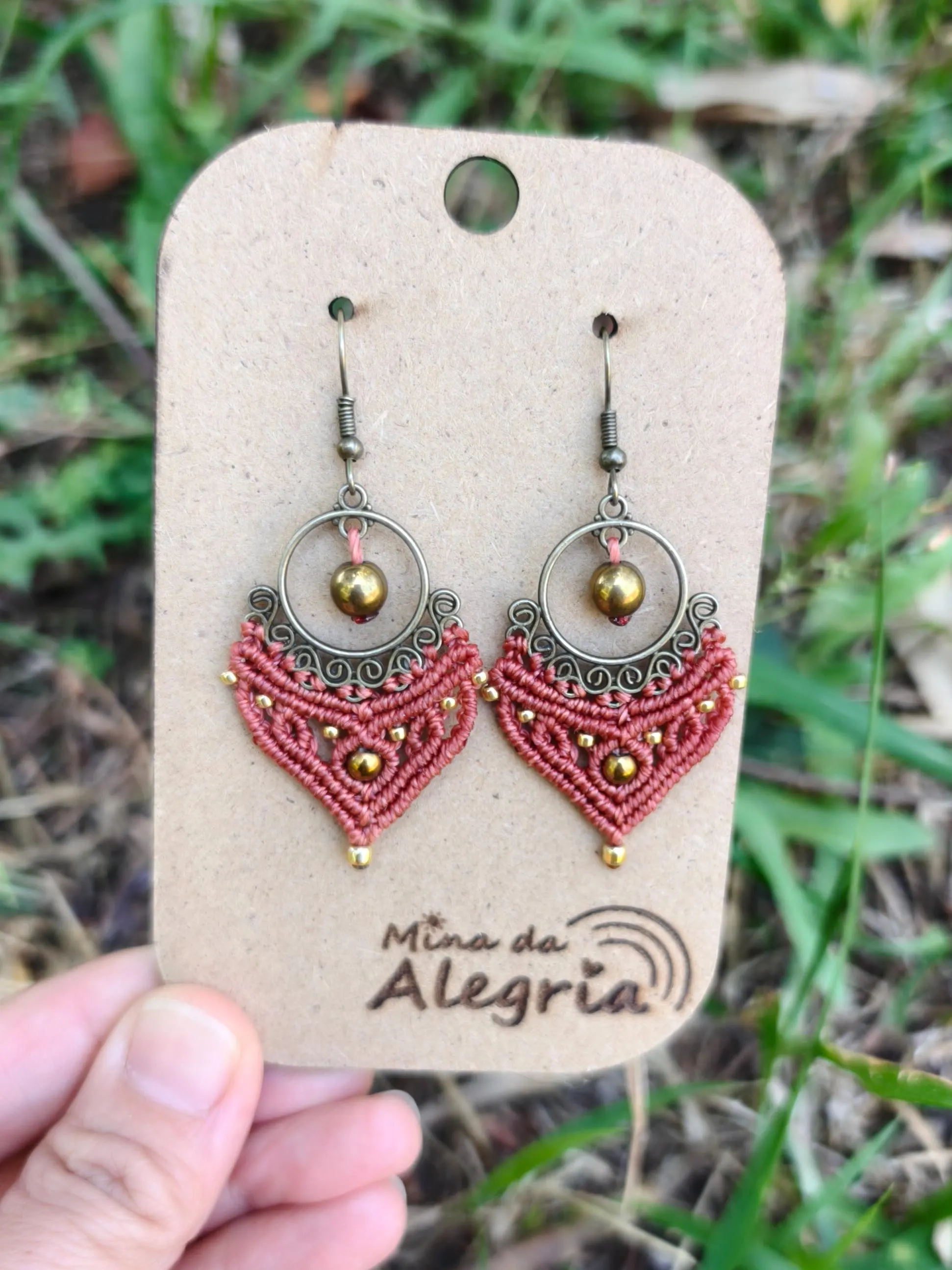 Macrame earrings - More colors 