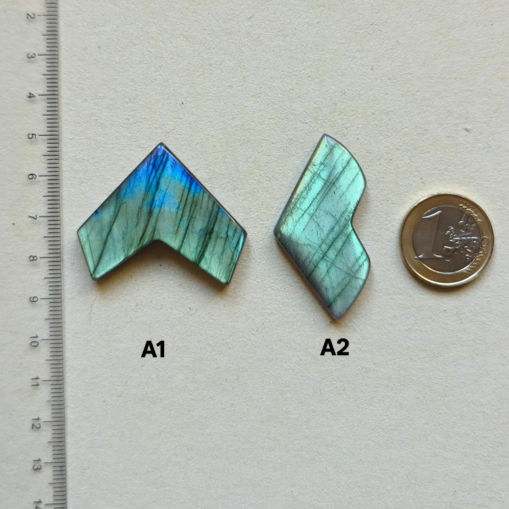 Large Unique Shape Labradorite Cabochons