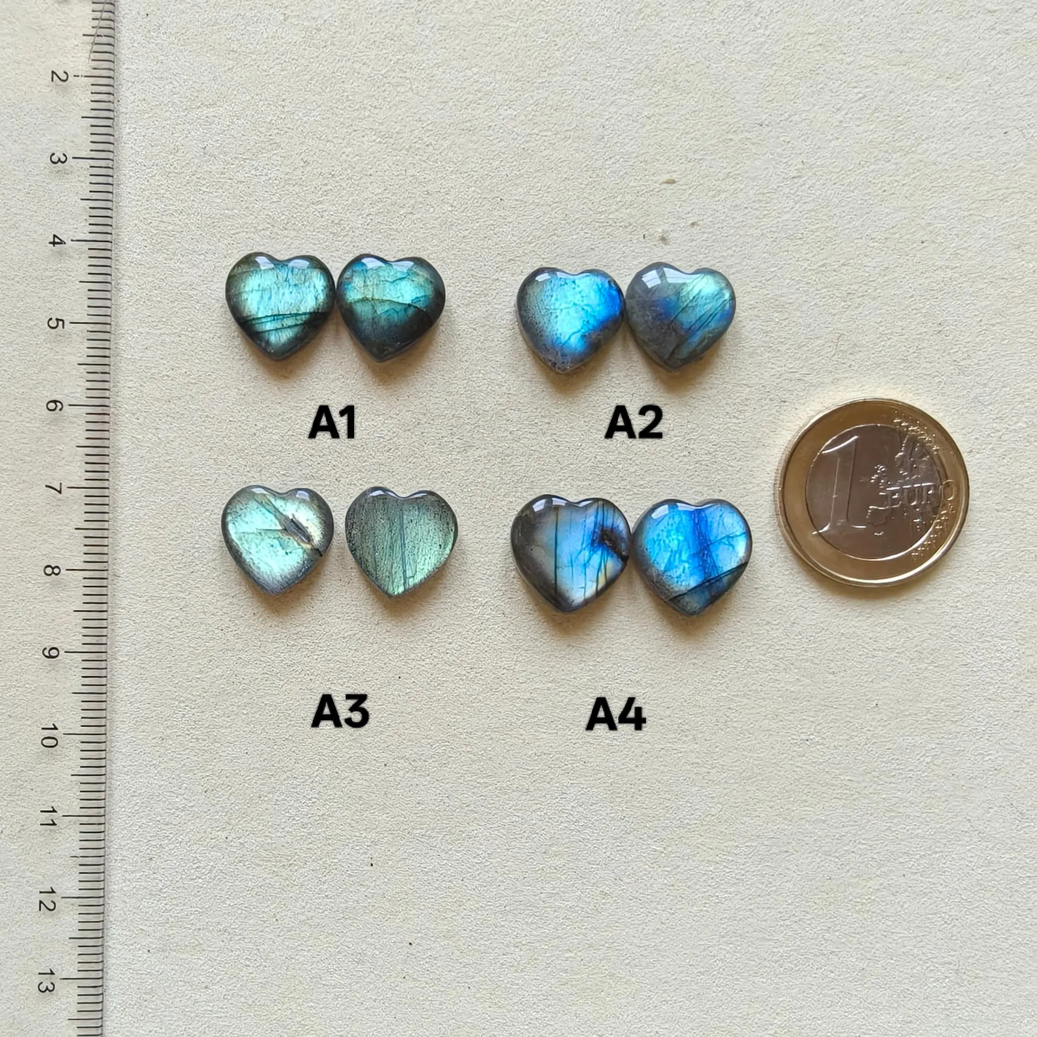 Labradorite Cabochon Pairs