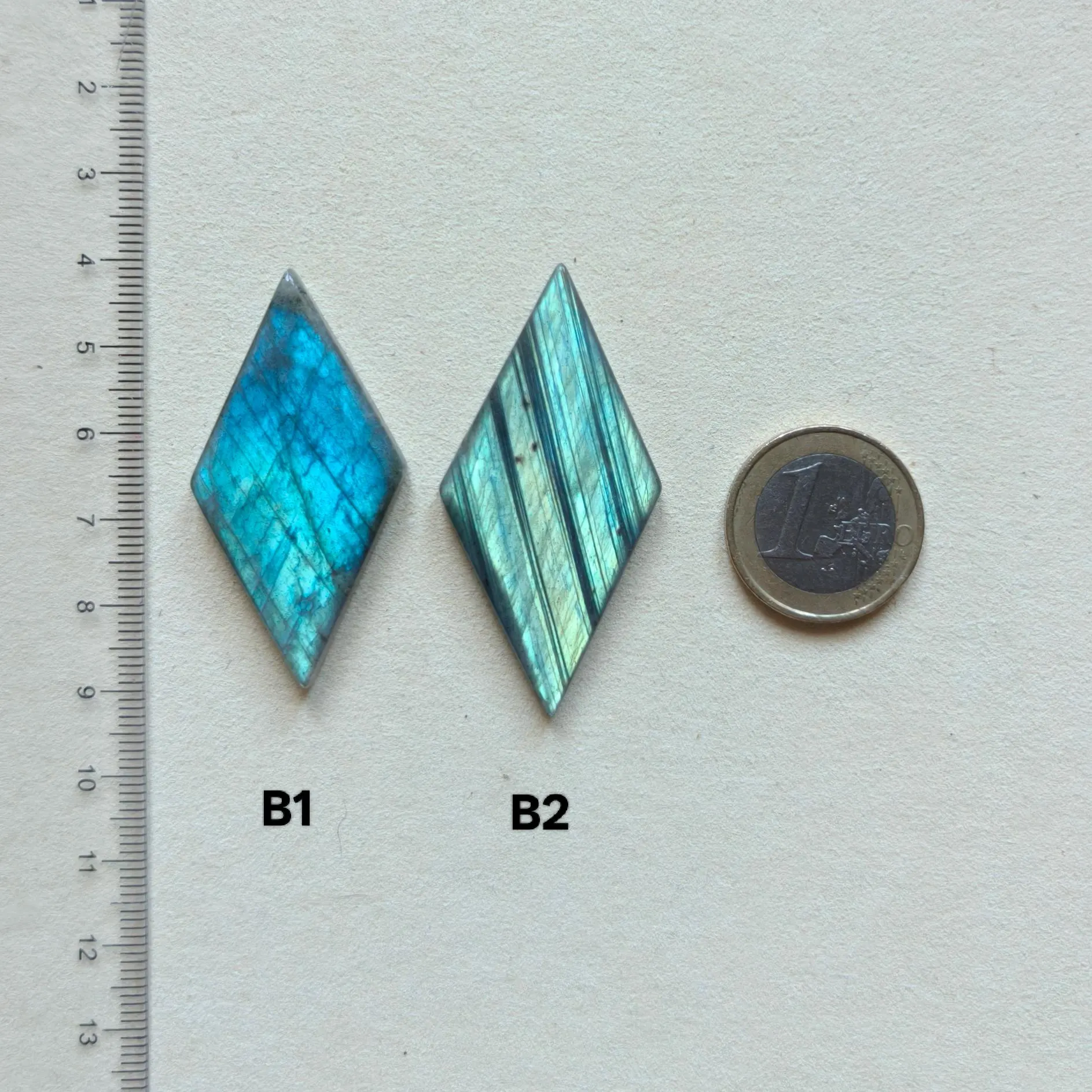 Diamond Shape Labradorite 