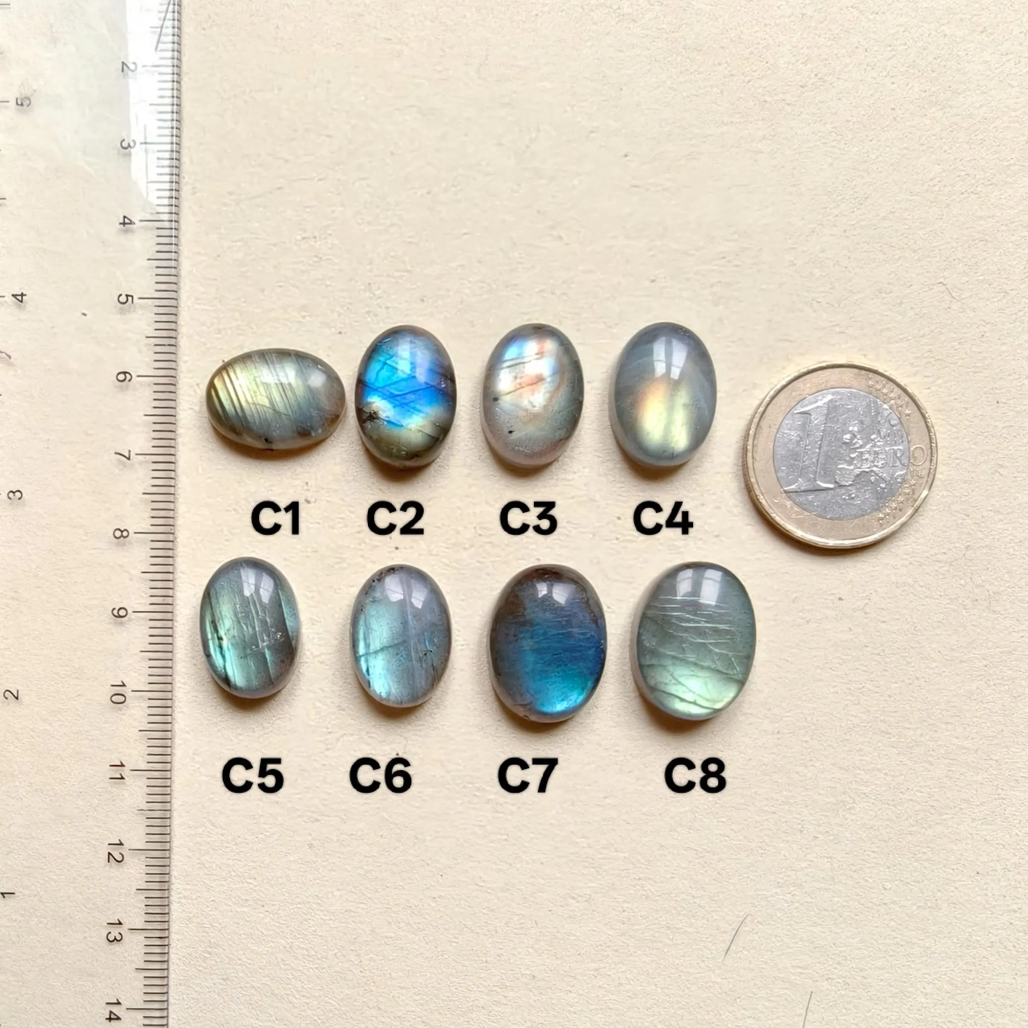 Small Oval Labradorite 