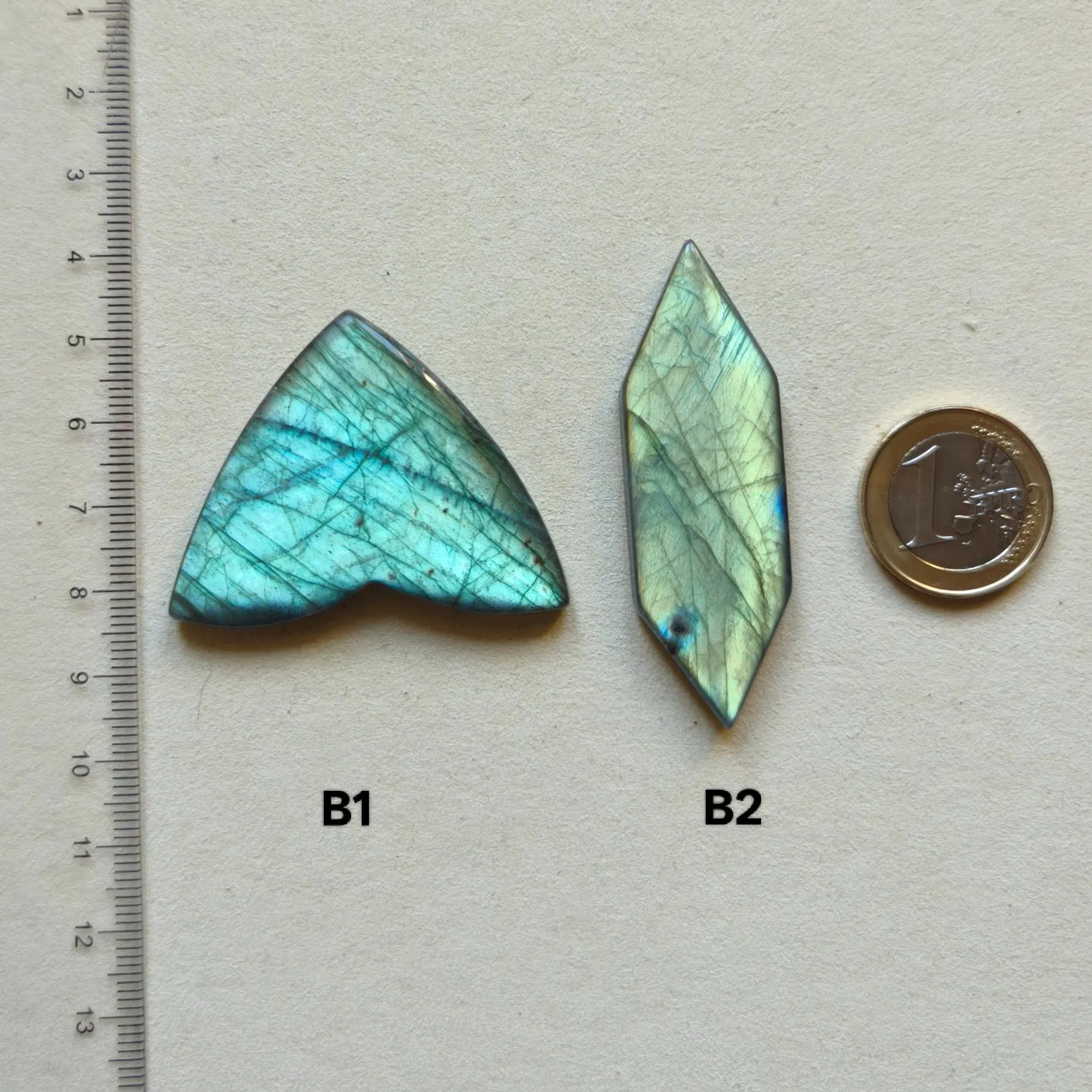 Large Unique Shape Labradorite Cabochons