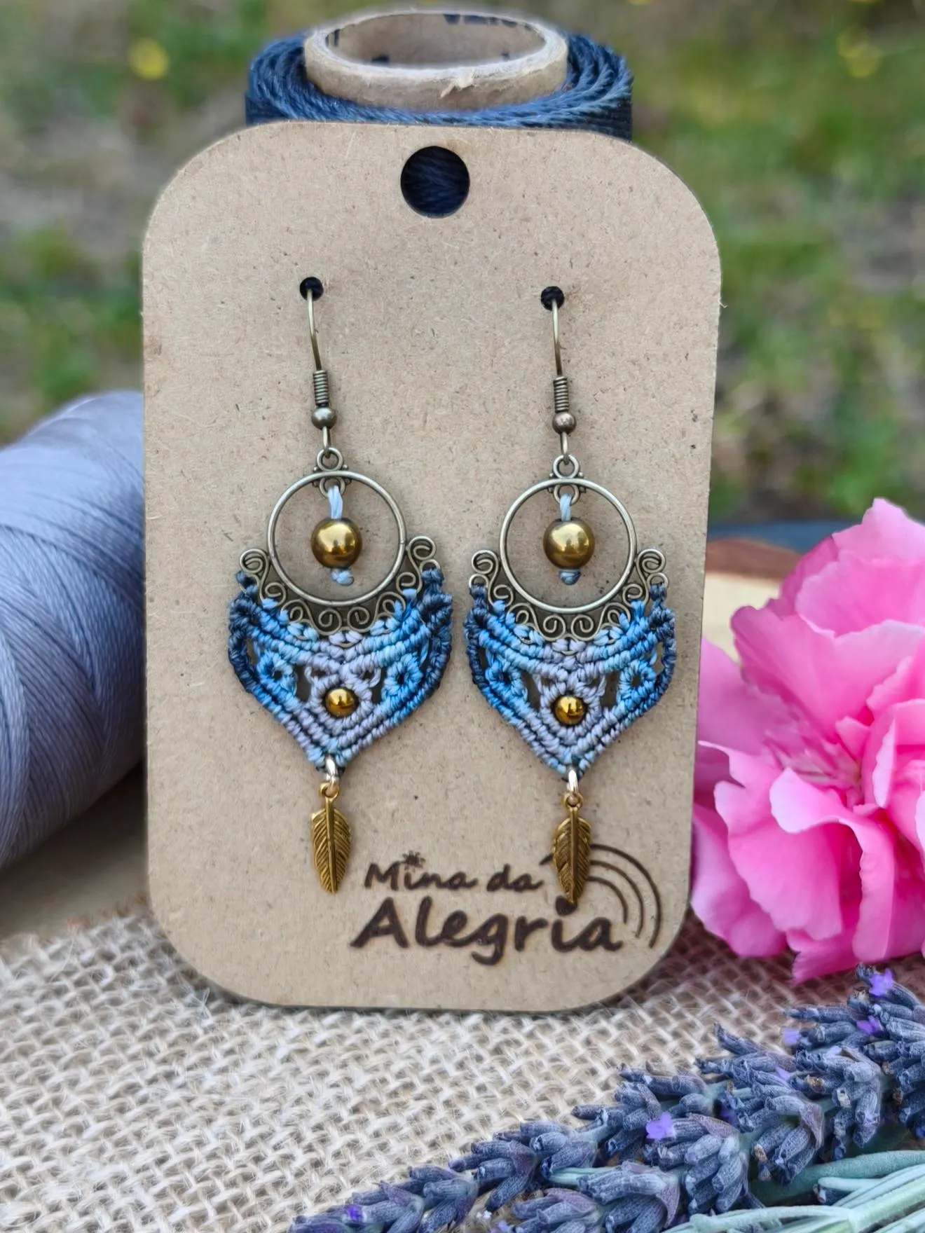 Macrame earrings - More colors 