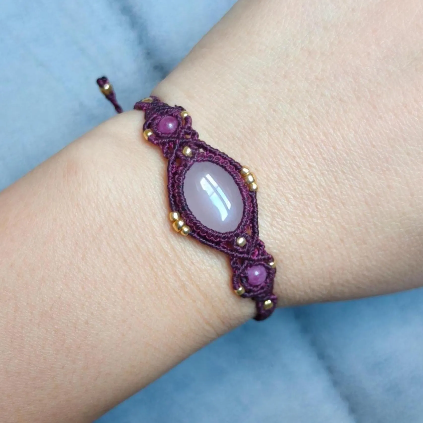 Rose Quartz bracelet 