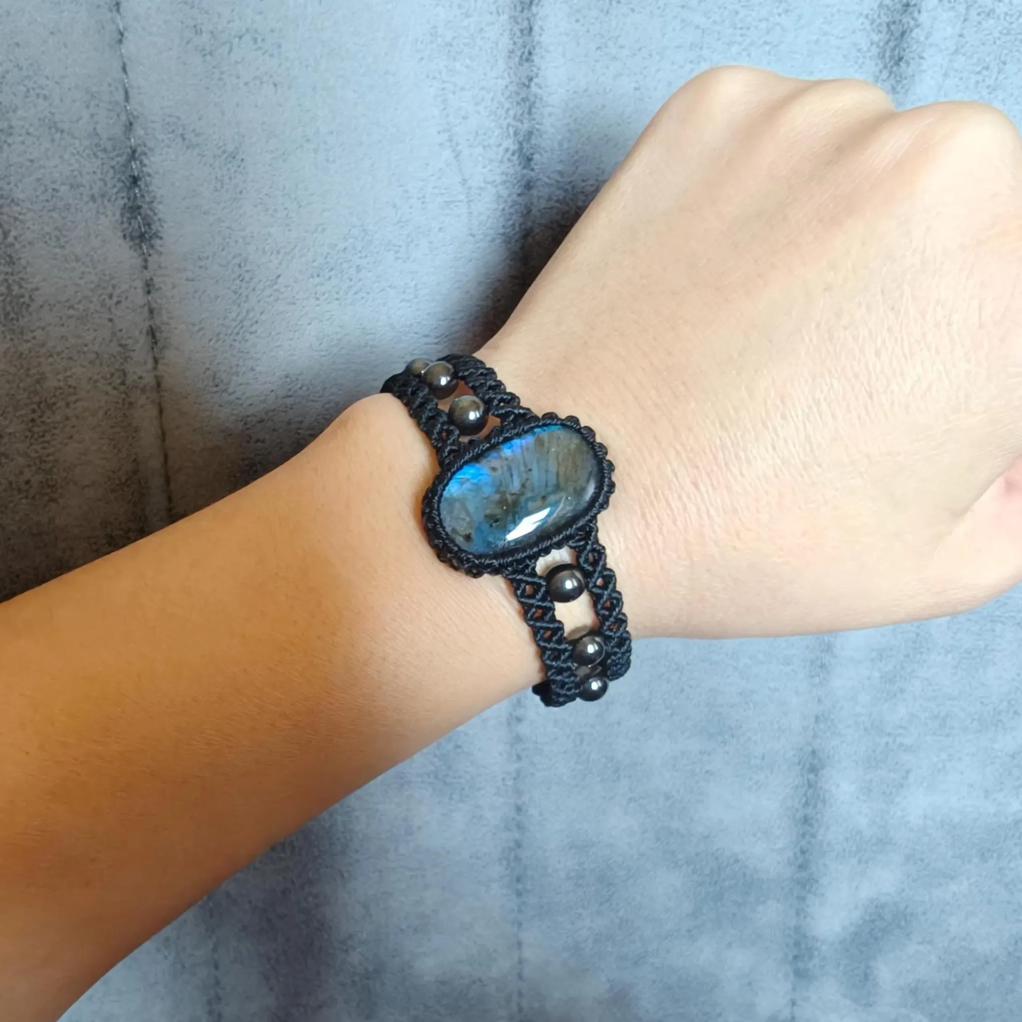 Labradorite bracelet 