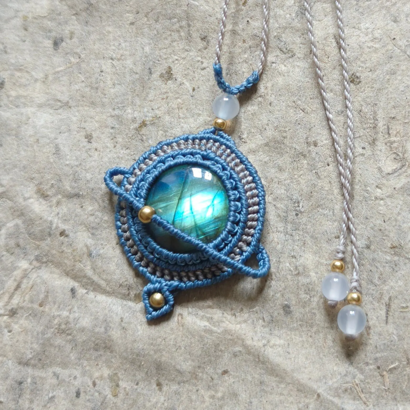 Blue Planet necklace 