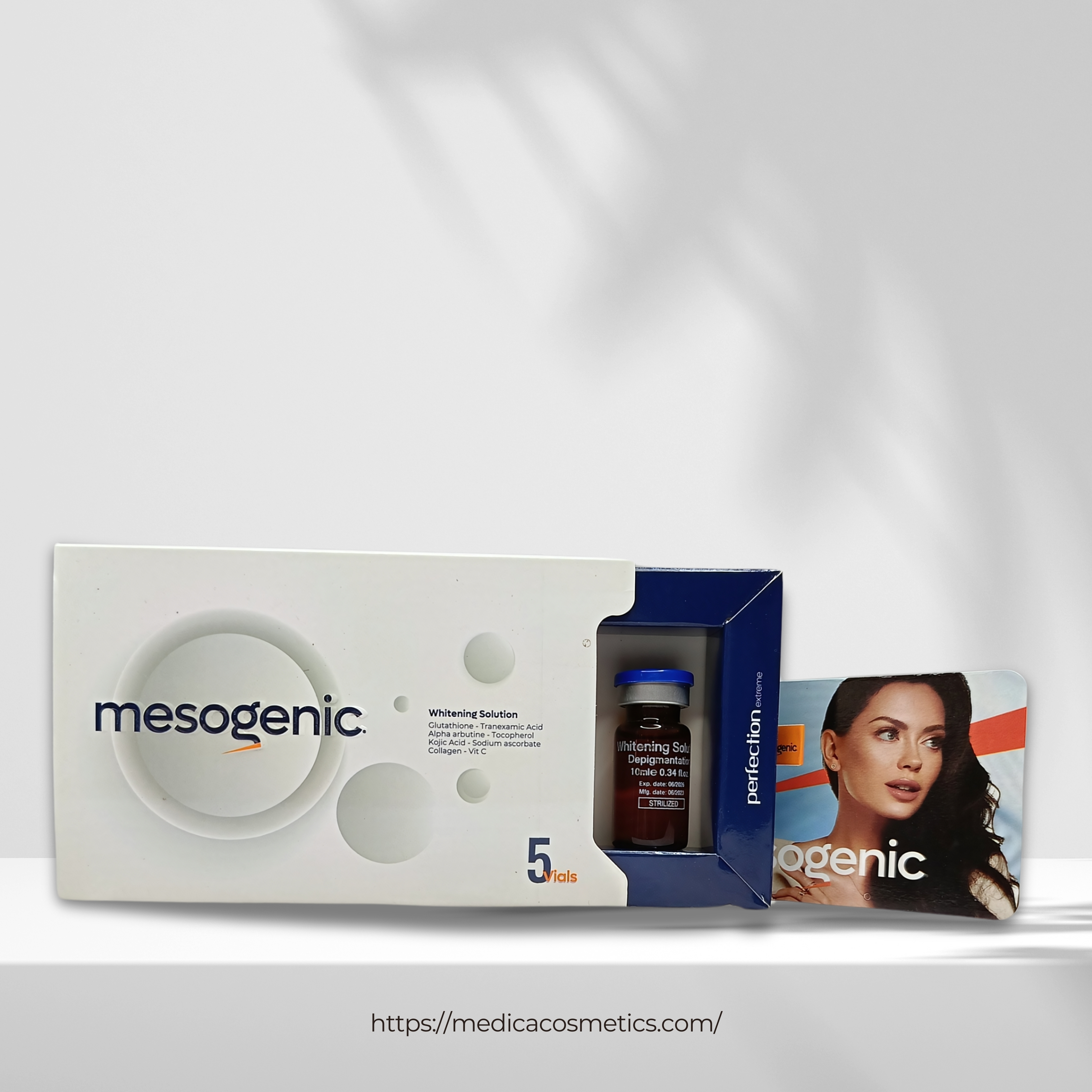 Mesogenic Whitening Solution