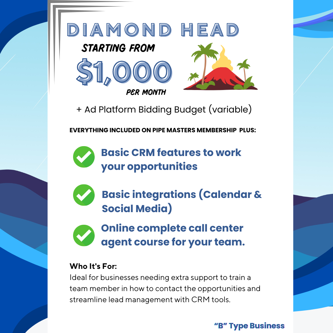 DIAMOND HEAD MEMBERSHIP
