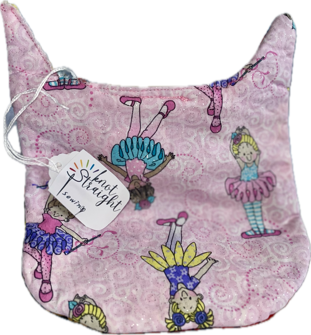 Set of 2 zipper Cat Pouches