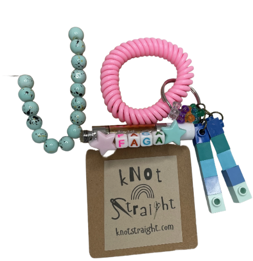 Pin, Keychain & Accessory Set