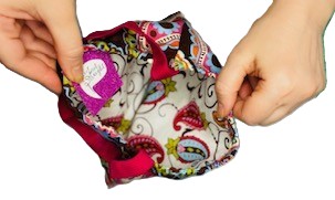 Double Lined Purse with Matching Wallet Keychain & Sensory Pad