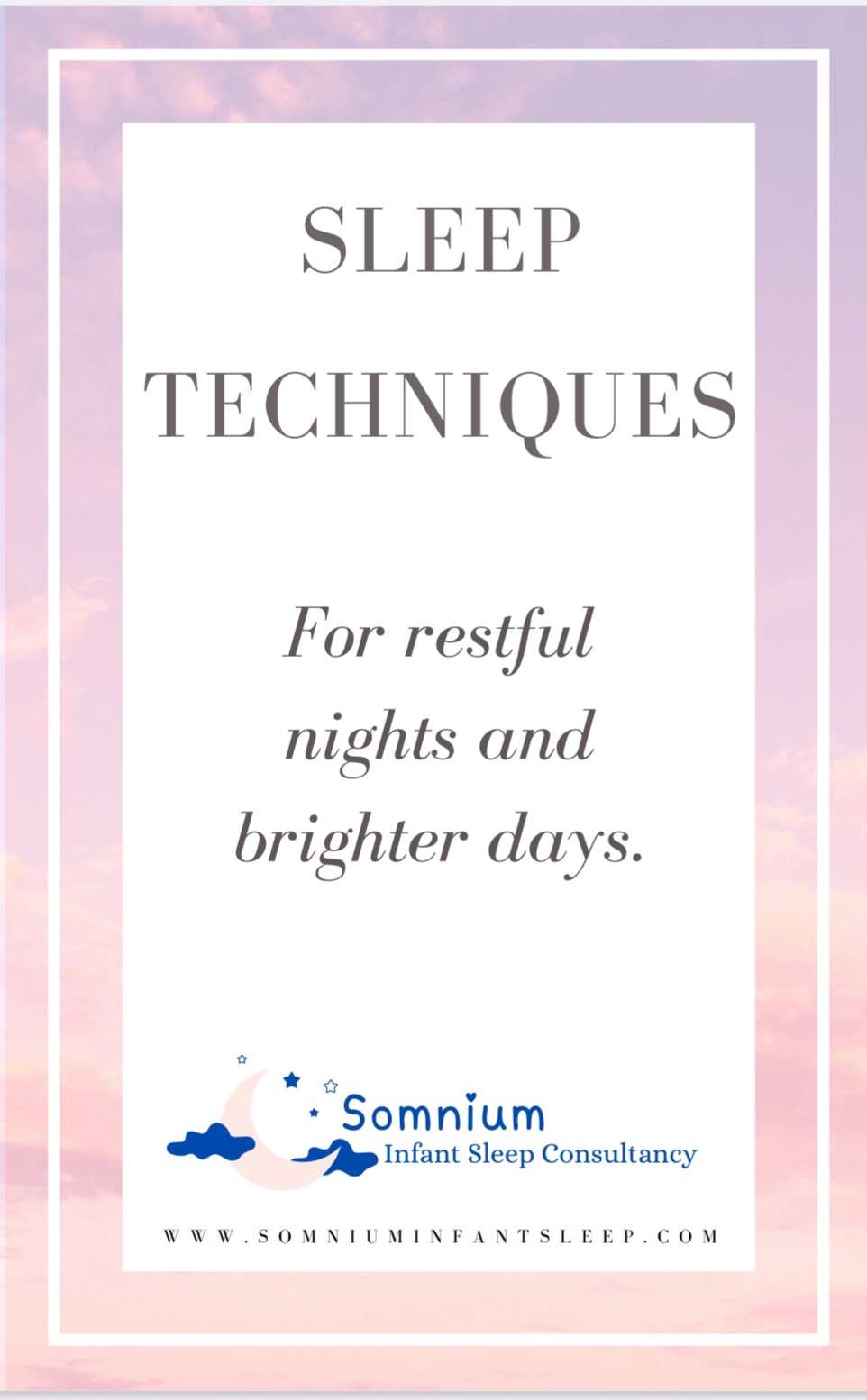 Sleep Techniques ebook