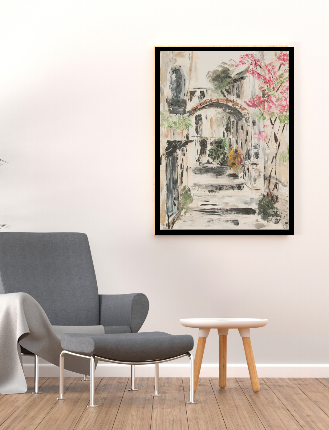 Allée Paisible en Fleurs