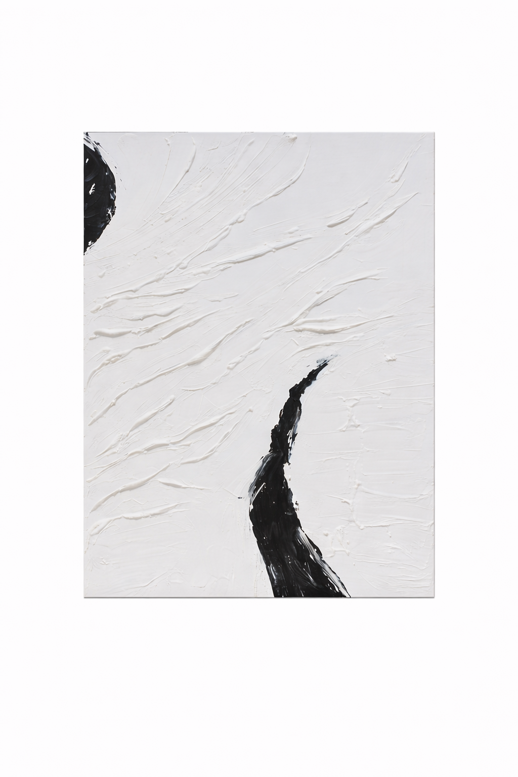 Contraste Noir & Ivoire (fait main)