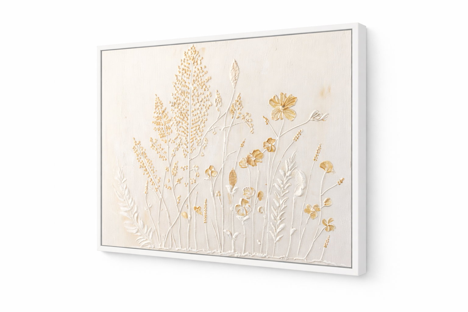 Herbier doré (fait main)