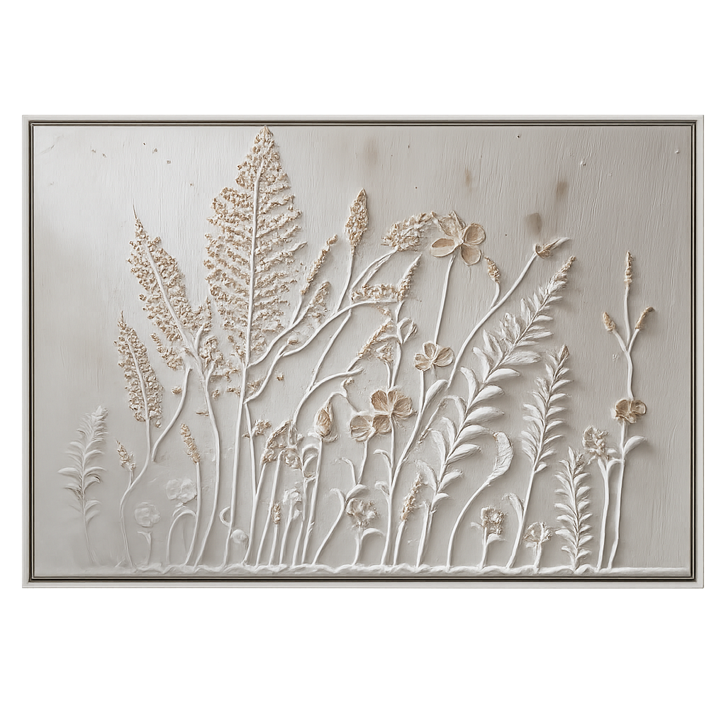 Herbier délicat (fait main)