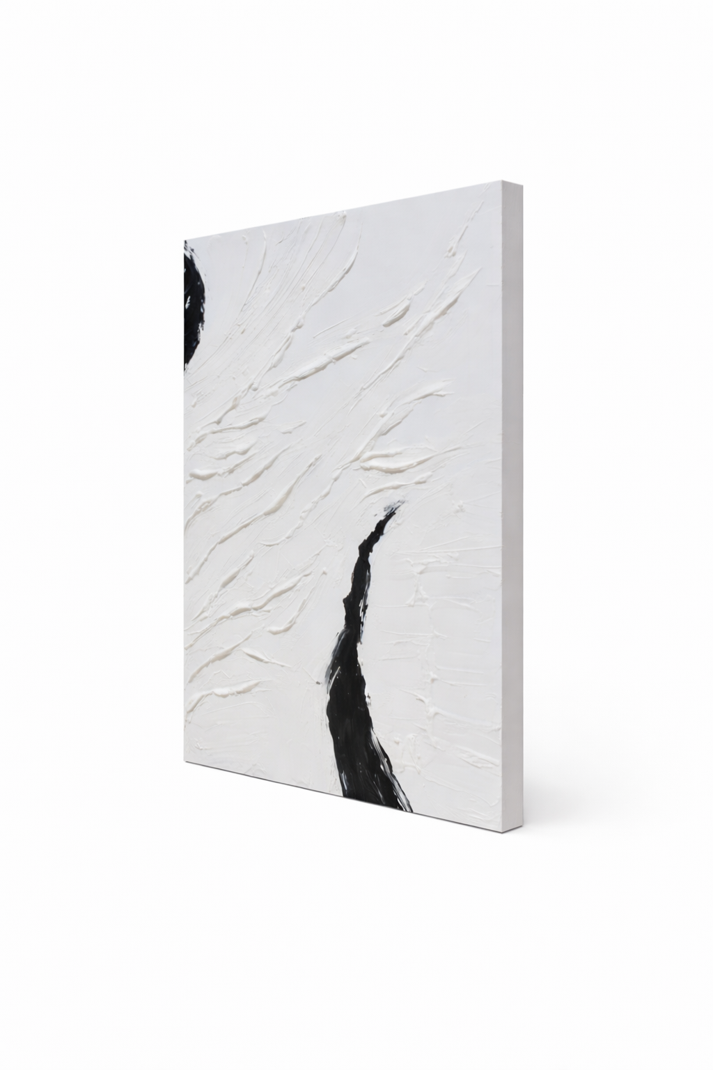 Contraste Noir & Ivoire (fait main)