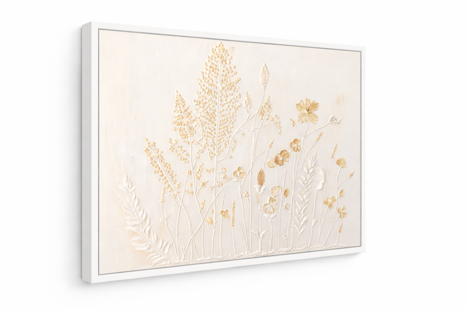 Herbier doré (fait main)