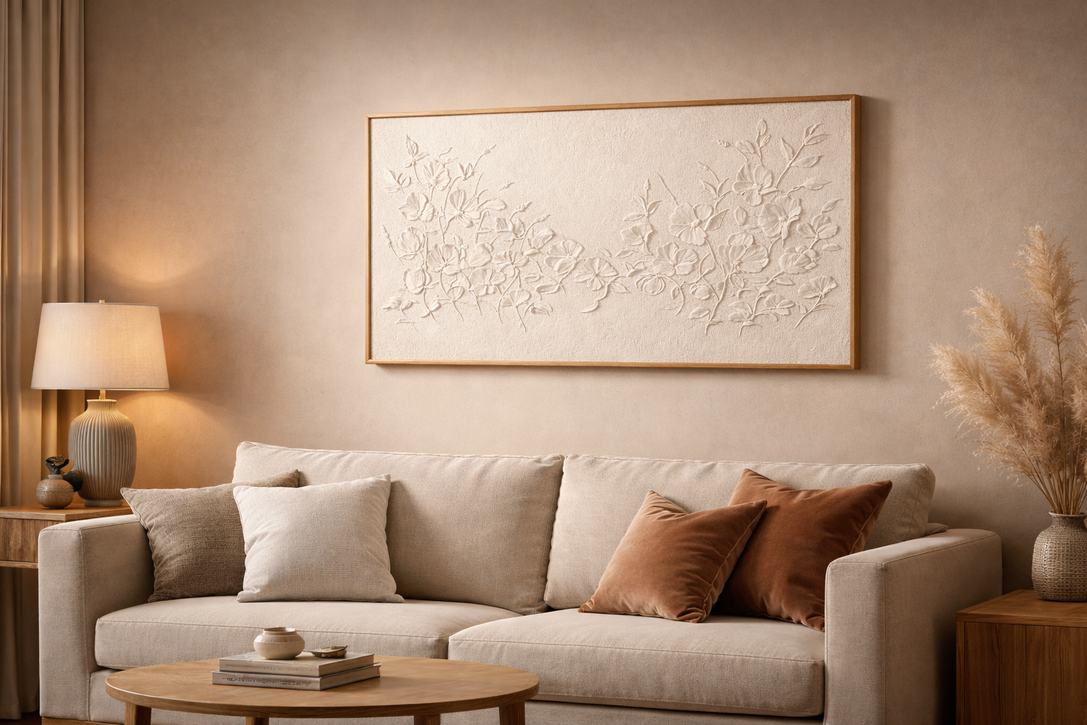 Prairie florale (fait main)