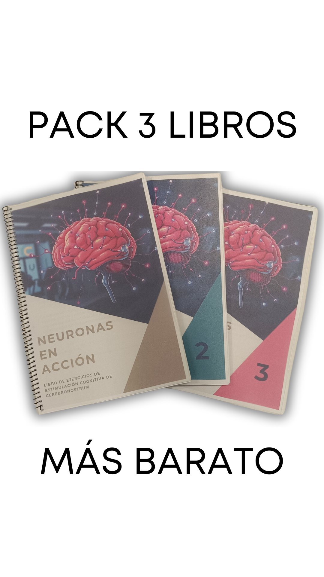 Pack 3 libros