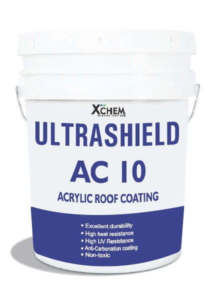 Xchem Ultrashield AC10 Acrylic Roof Coating