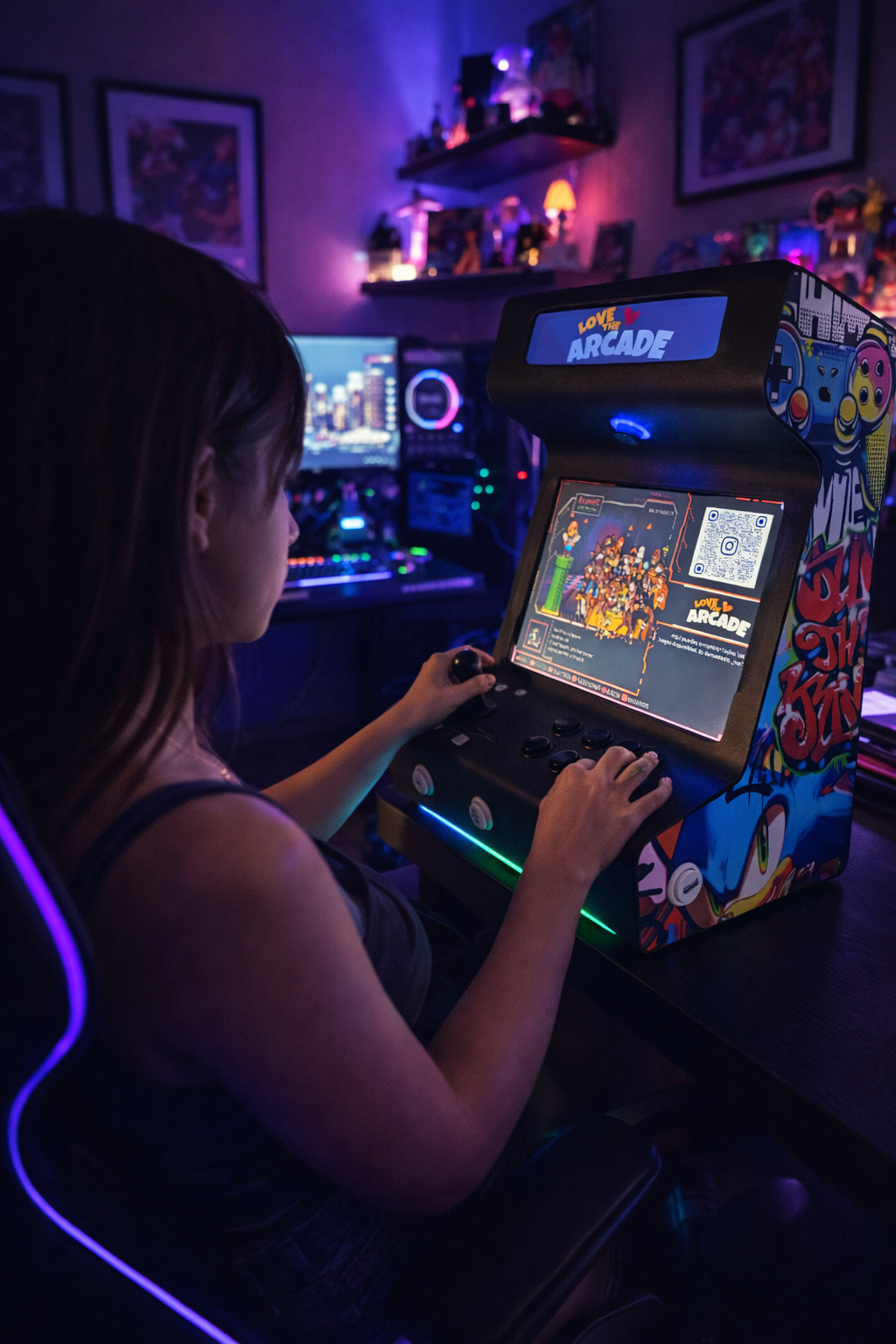🎮 ARCADE RETRO PREMIUM – LA EXPERIENCIA GAMER EN FORMATO COMPACTO