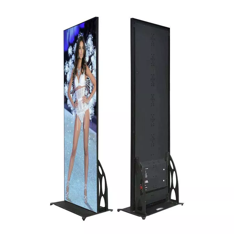 Portable Poster Display Stands P1.875 Full Color LED screen