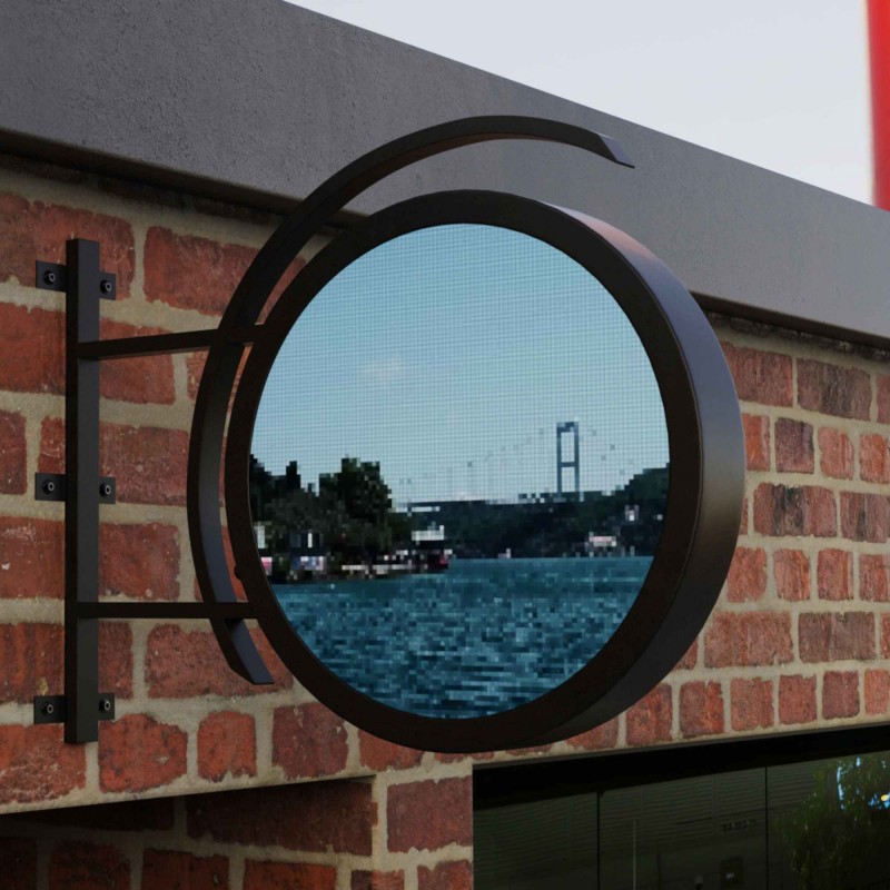 Round Shaped LED Advertising Light 