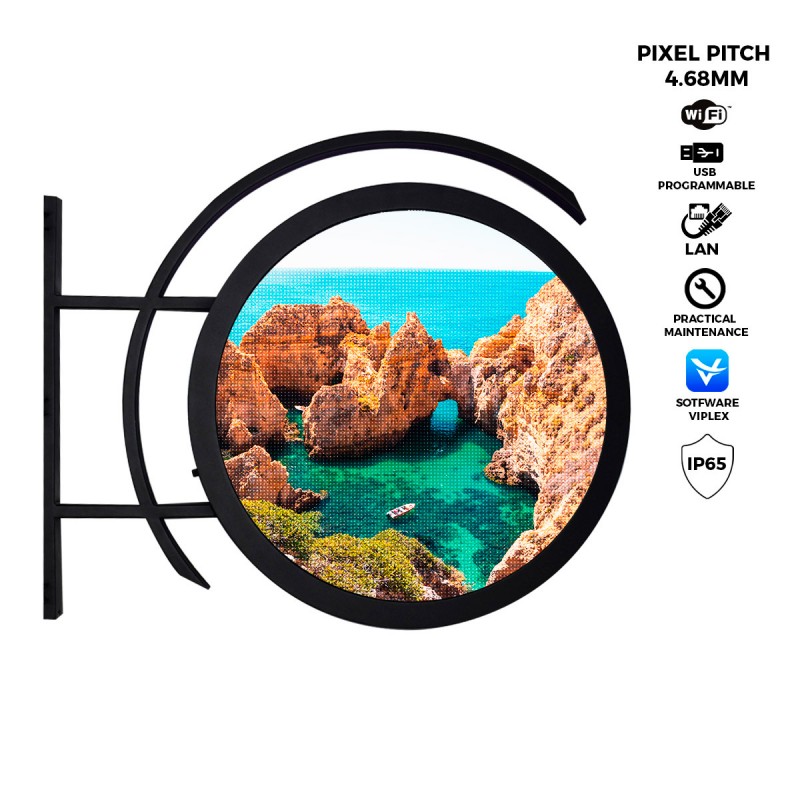 Round Shaped LED Advertising Light