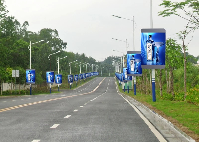 P3 Outdoor Waterproof HD Full Color Street Pole Led Display Screen