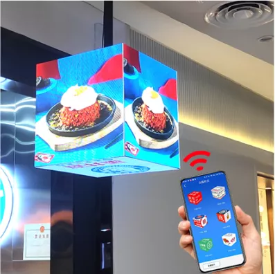 Outdoor waterproof P2.604 led cube screen display