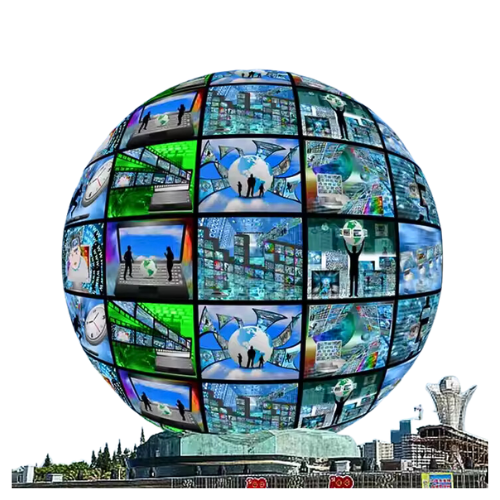 Outdoor Custom Spherical LED Display