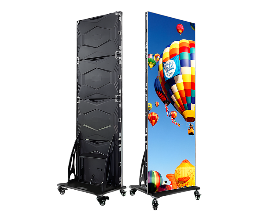 Portable Poster Display Stands P1.875 Full Color LED screen