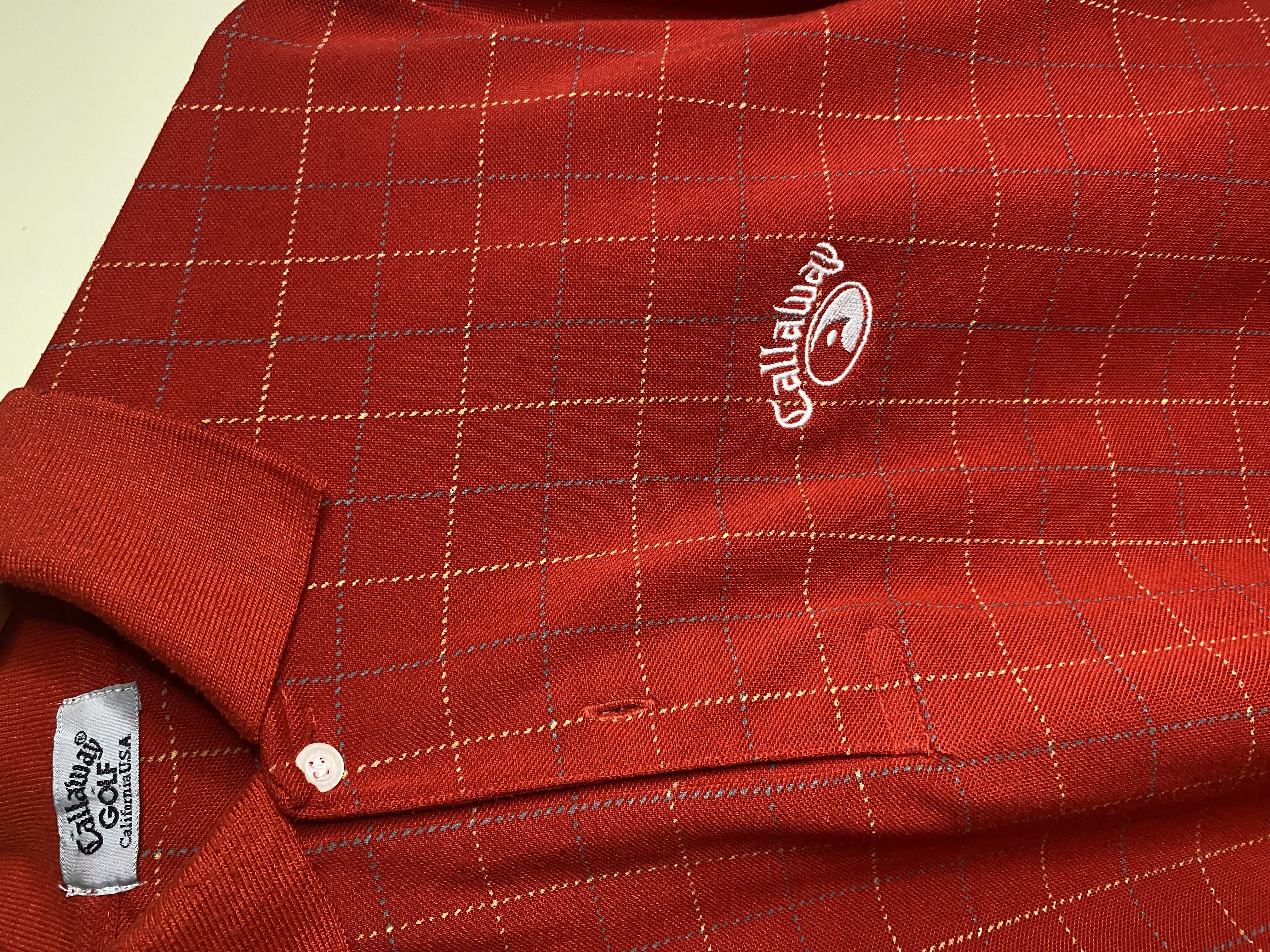 Classic Callaway Golf USA polo (L)