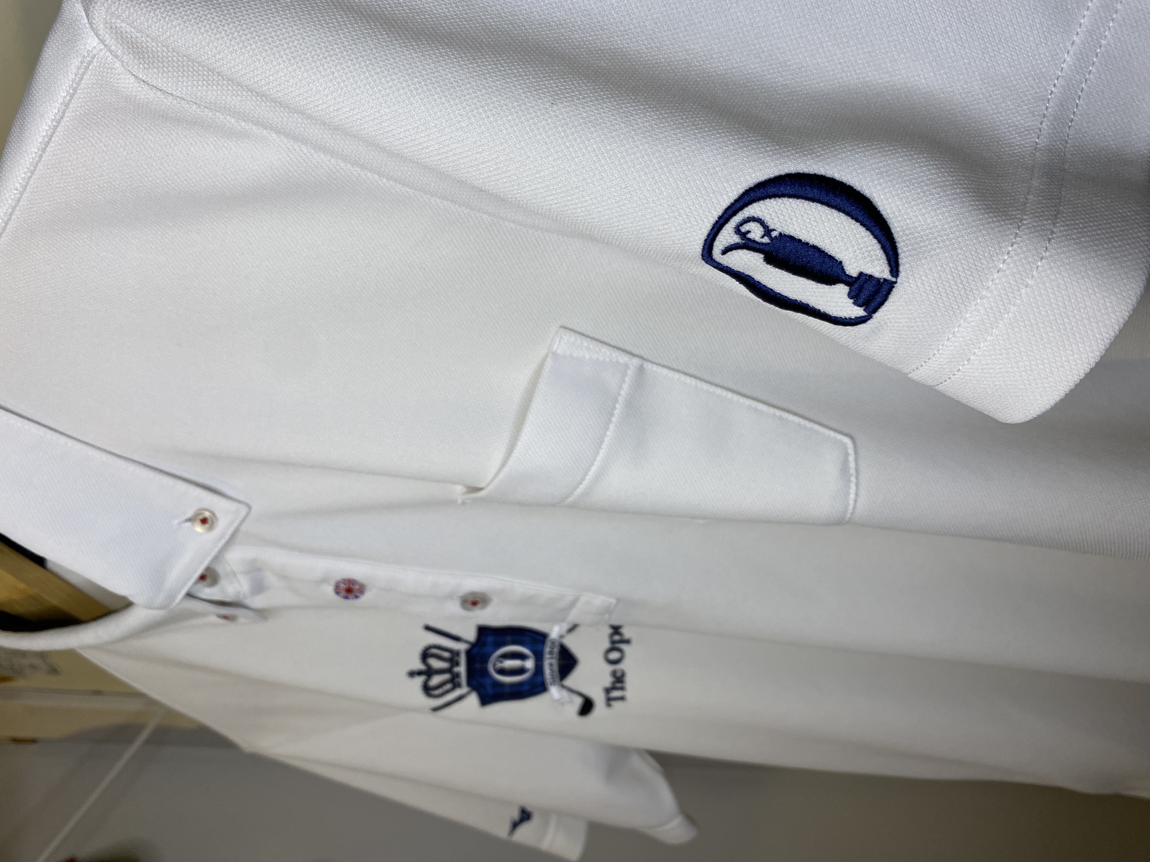 Classic Mizuno The Open polo (L - fits smaller)