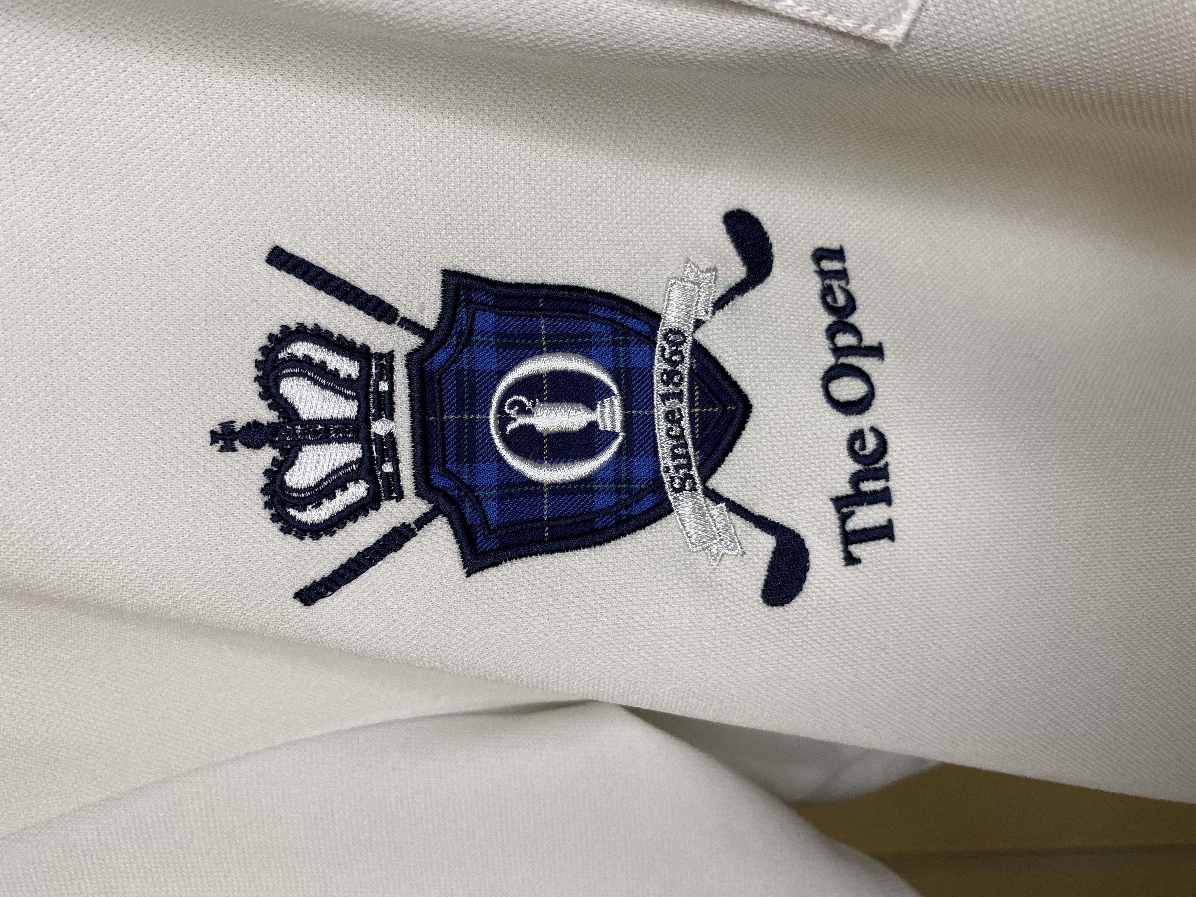Classic Mizuno The Open polo (L - fits smaller)
