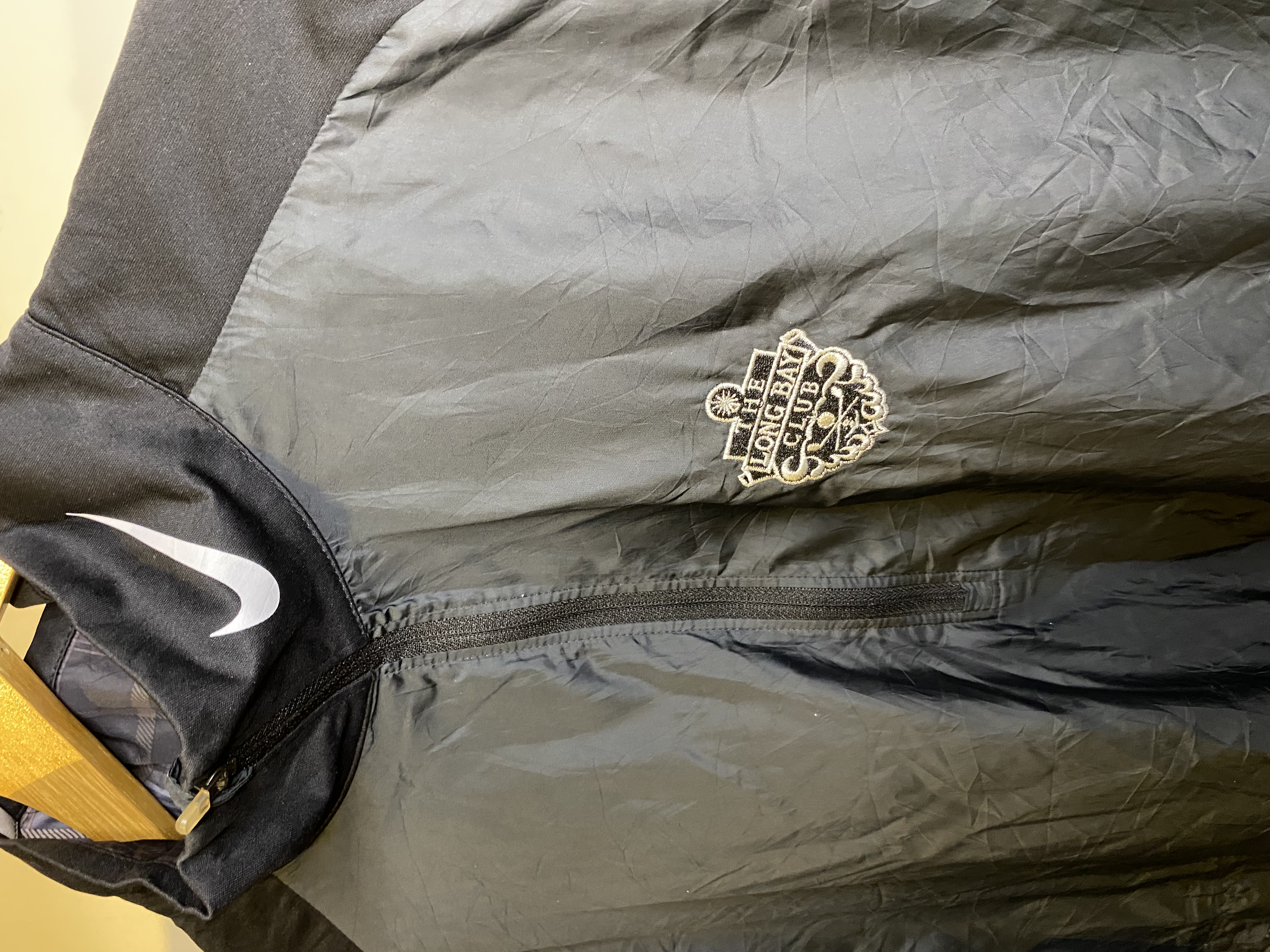 Modern short-sleeved Nike Long Bay Club windbreaker (L)