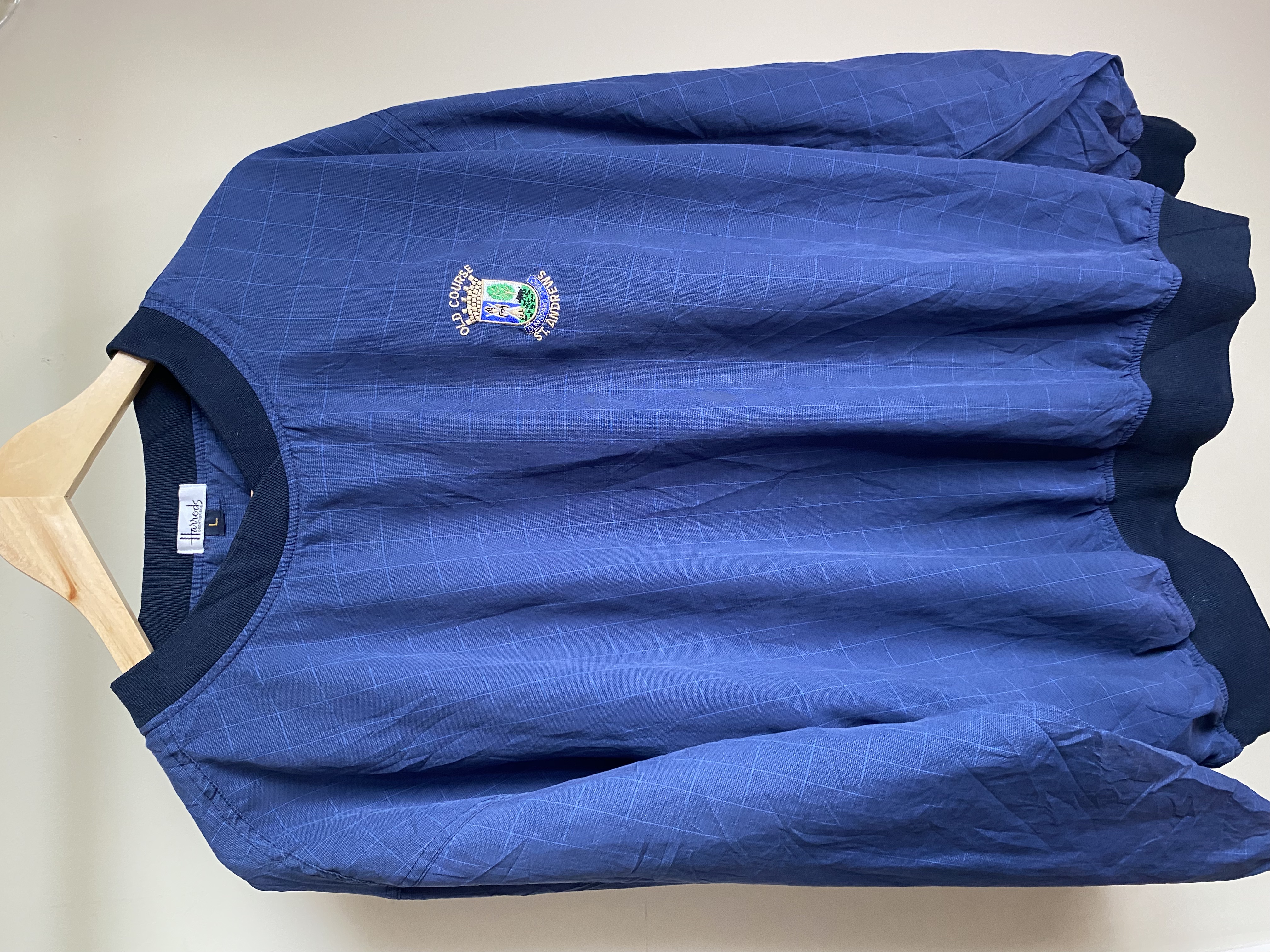 Vintage Harrods St Andrews windbreaker (L) 