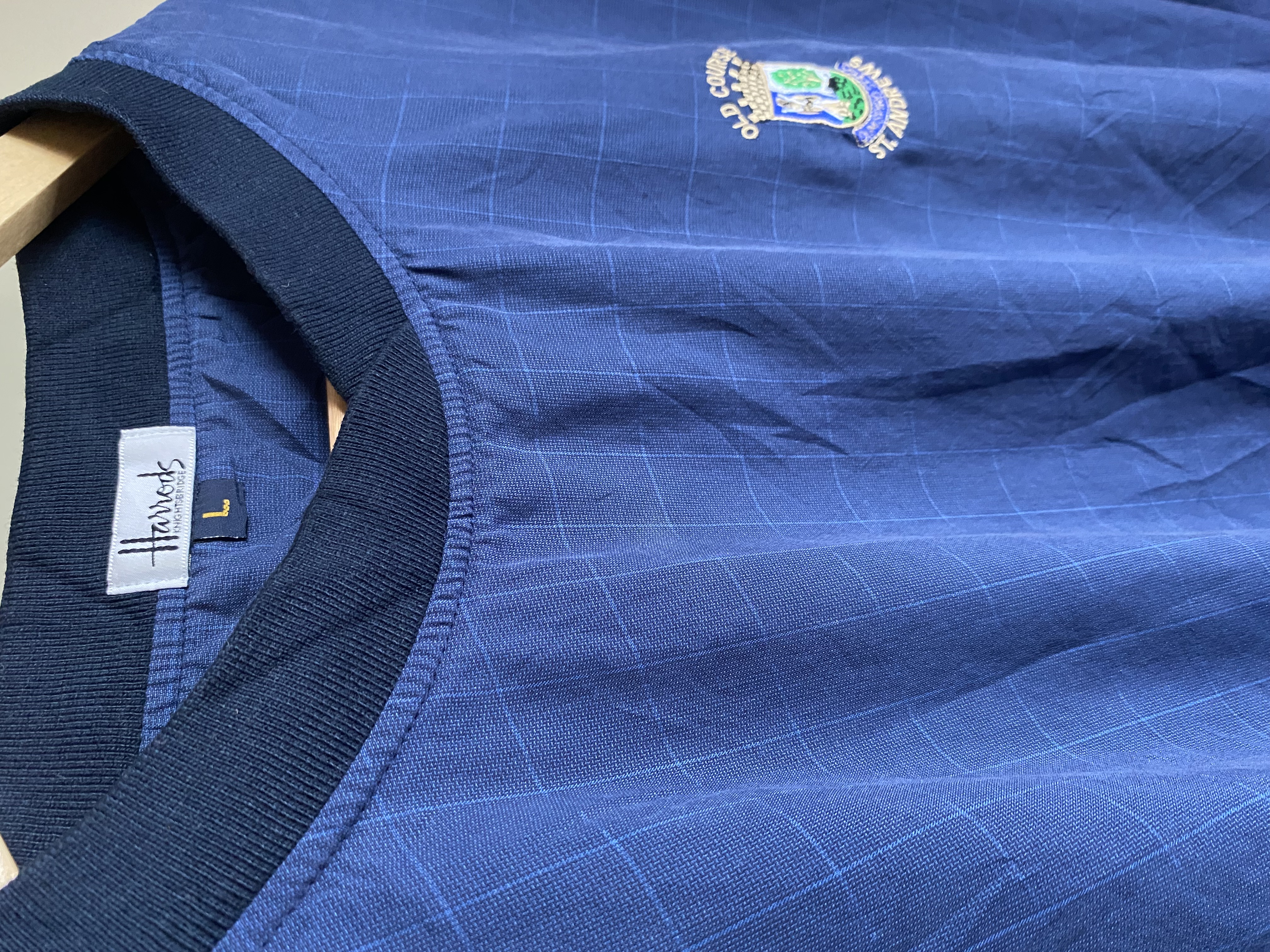 Vintage Harrods St Andrews windbreaker (L) 
