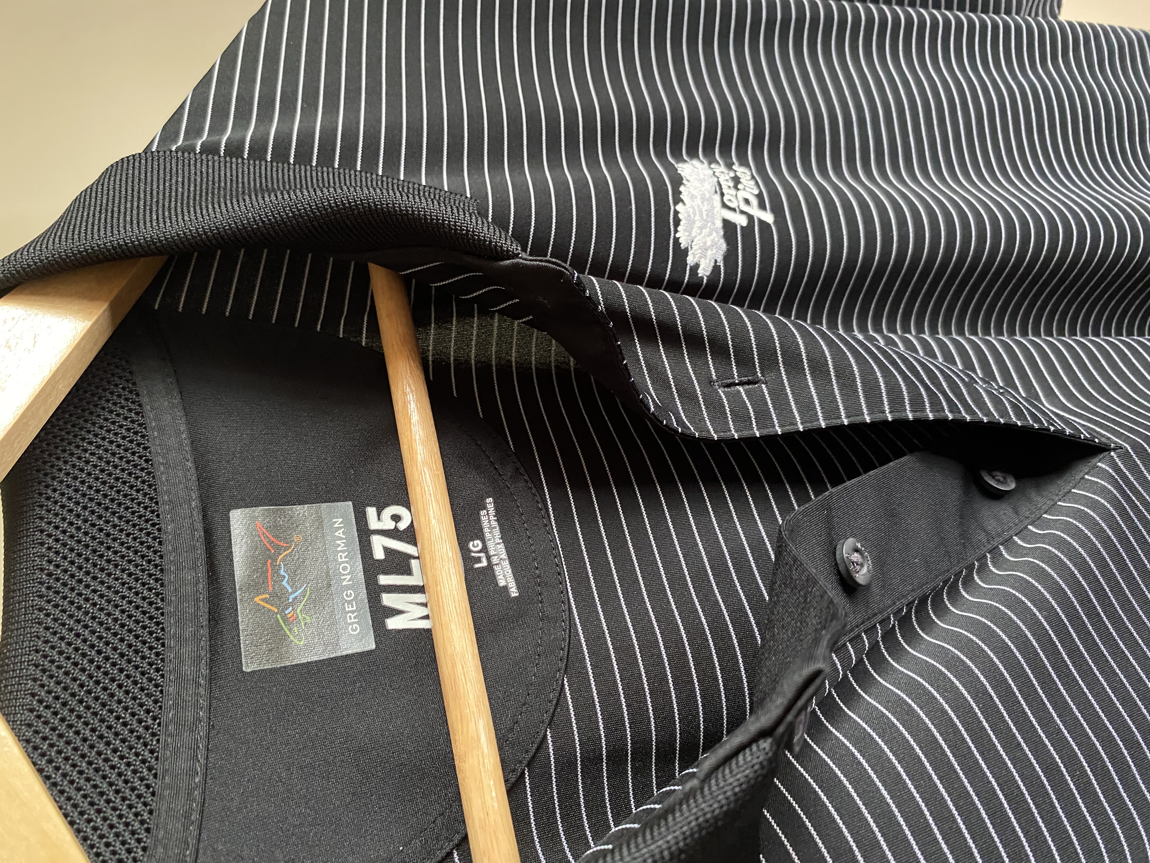 Modern Greg Norman Torrey Pines polo (L)