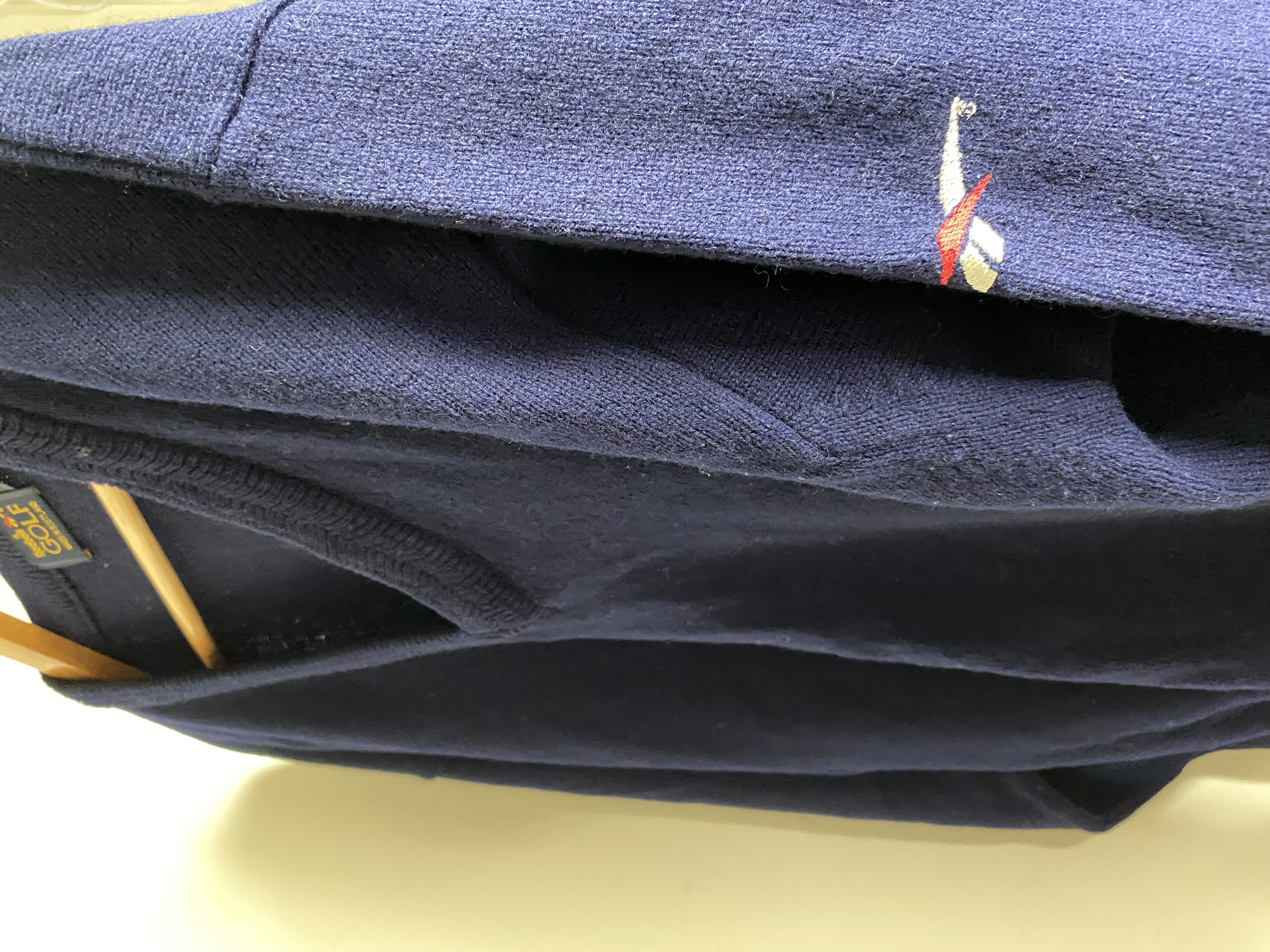 Vintage Reebok Golf v-neck jumper (L)