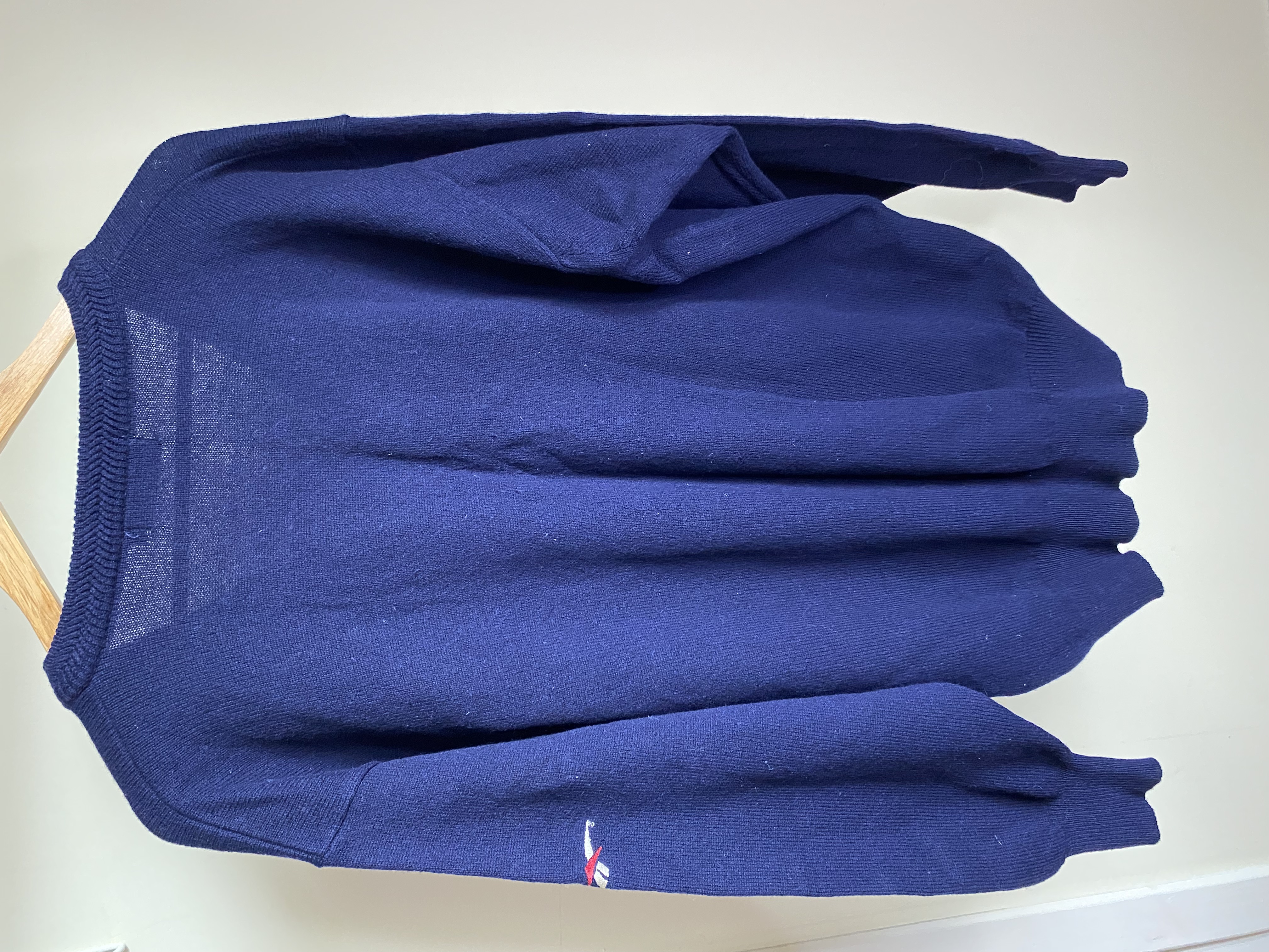 Vintage Reebok Golf v-neck jumper (L)