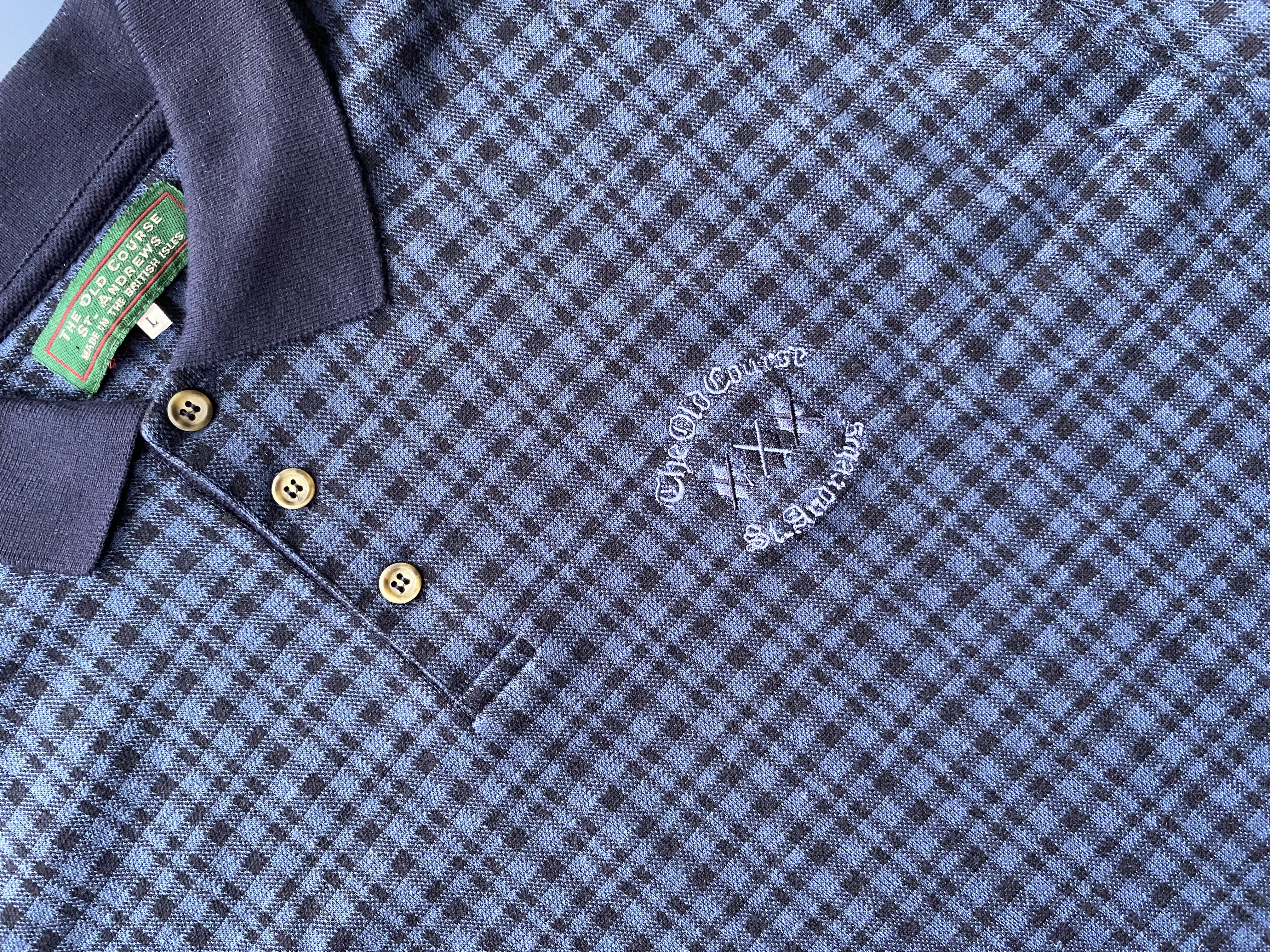 Vintage Golf St Andrews polo (L)