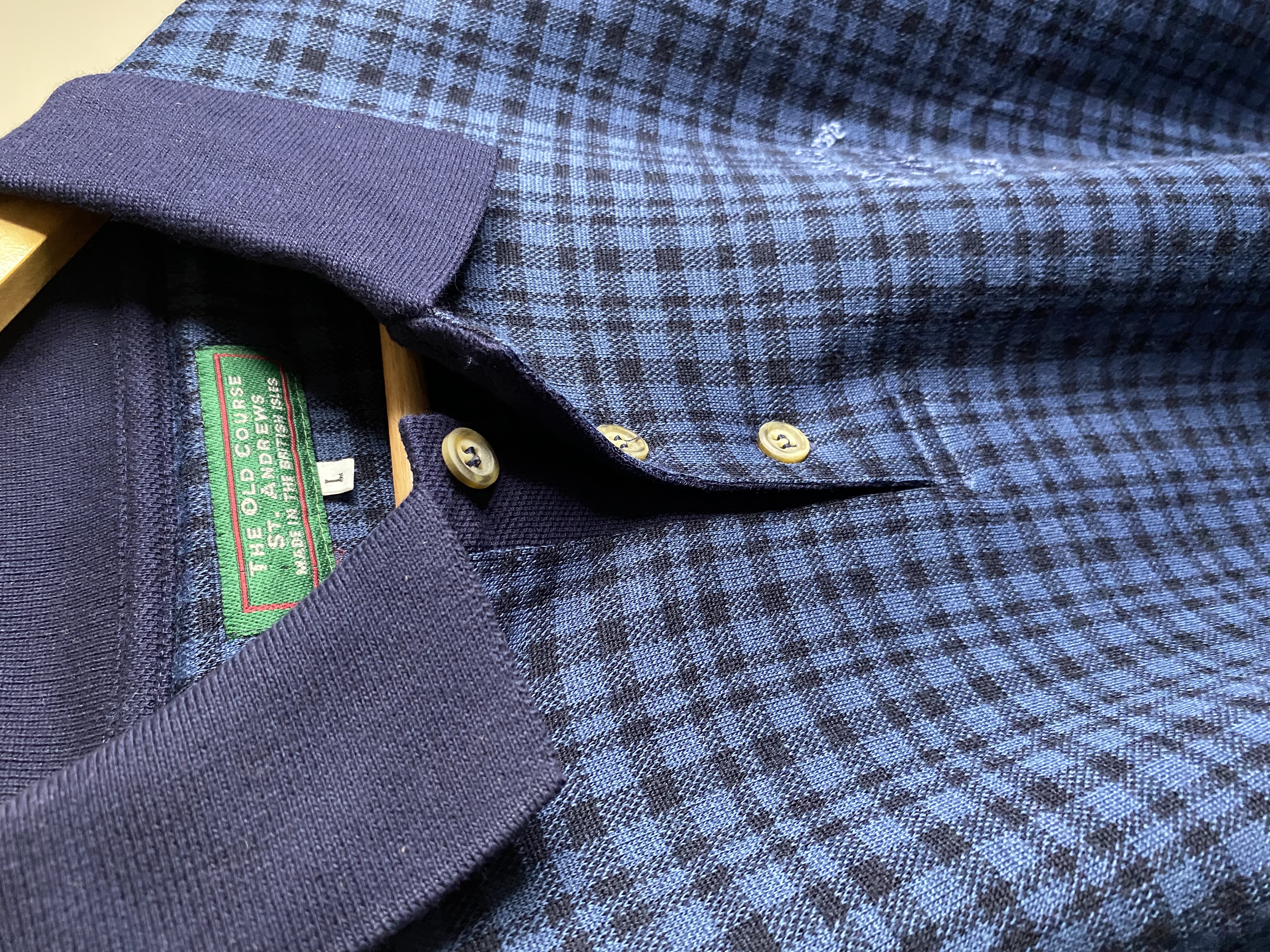Vintage Golf St Andrews polo (L)