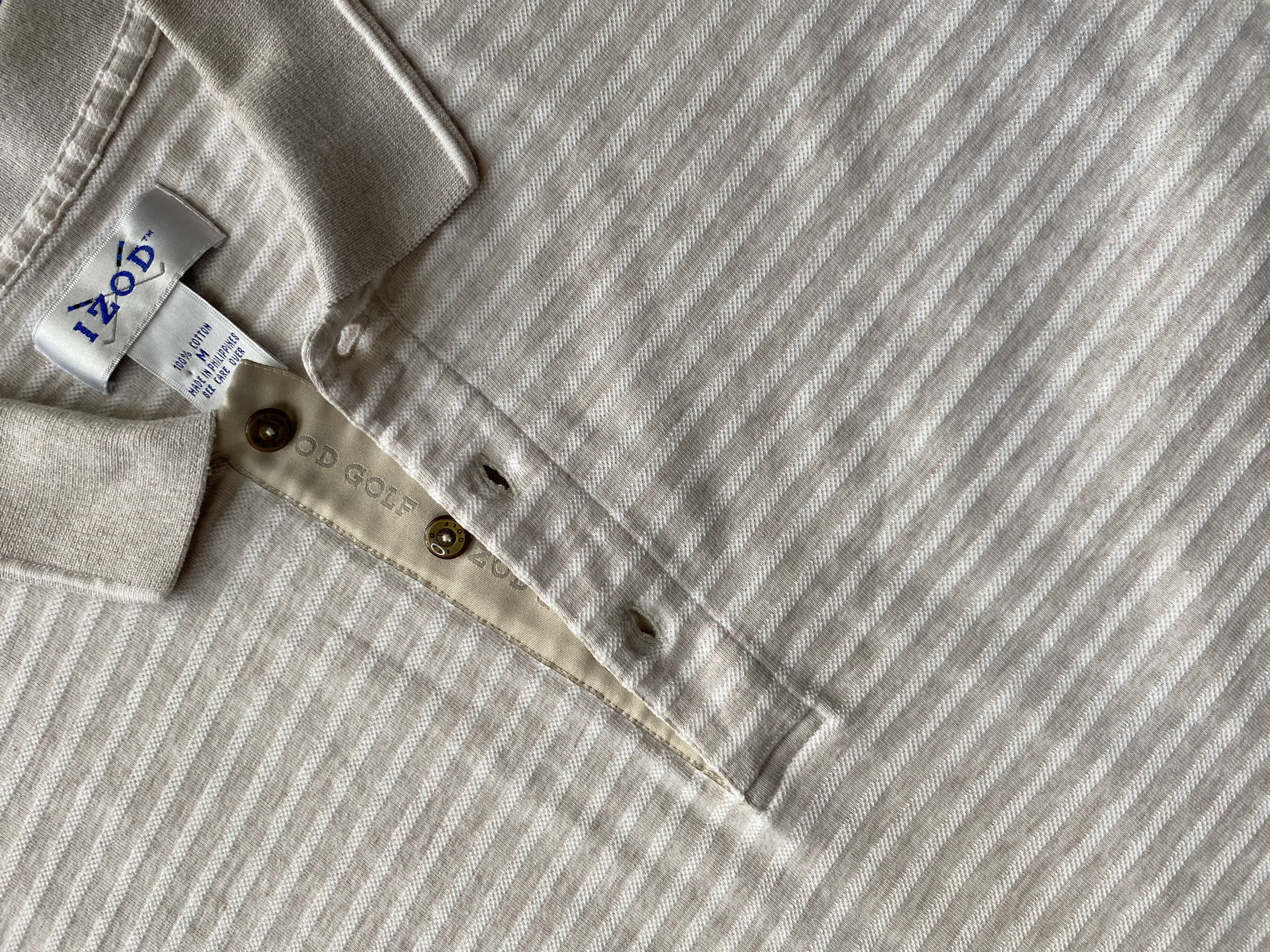 vintage golf 90's IZOD polo (M)