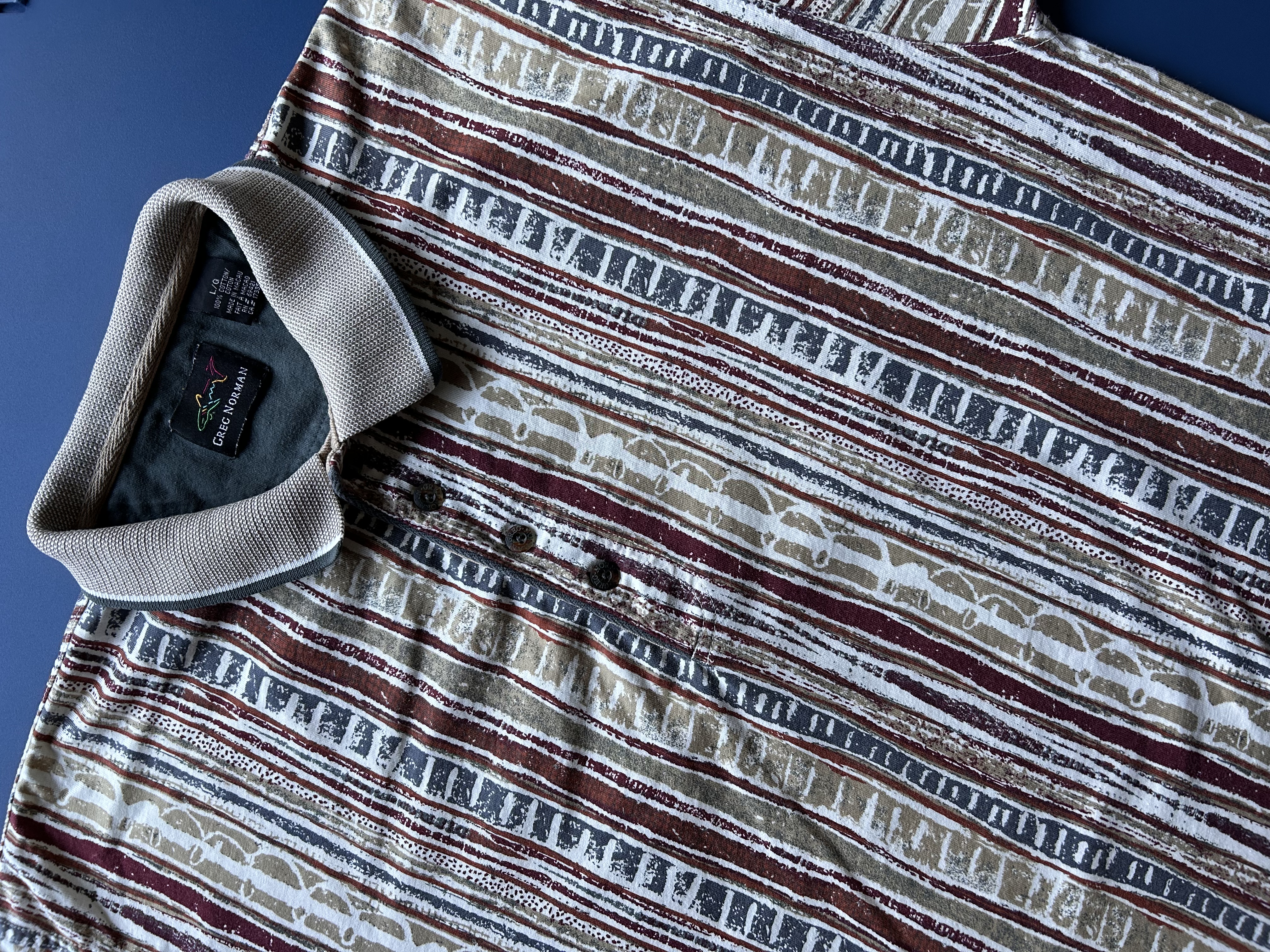 Vintage 90s Greg Norman polo (L)