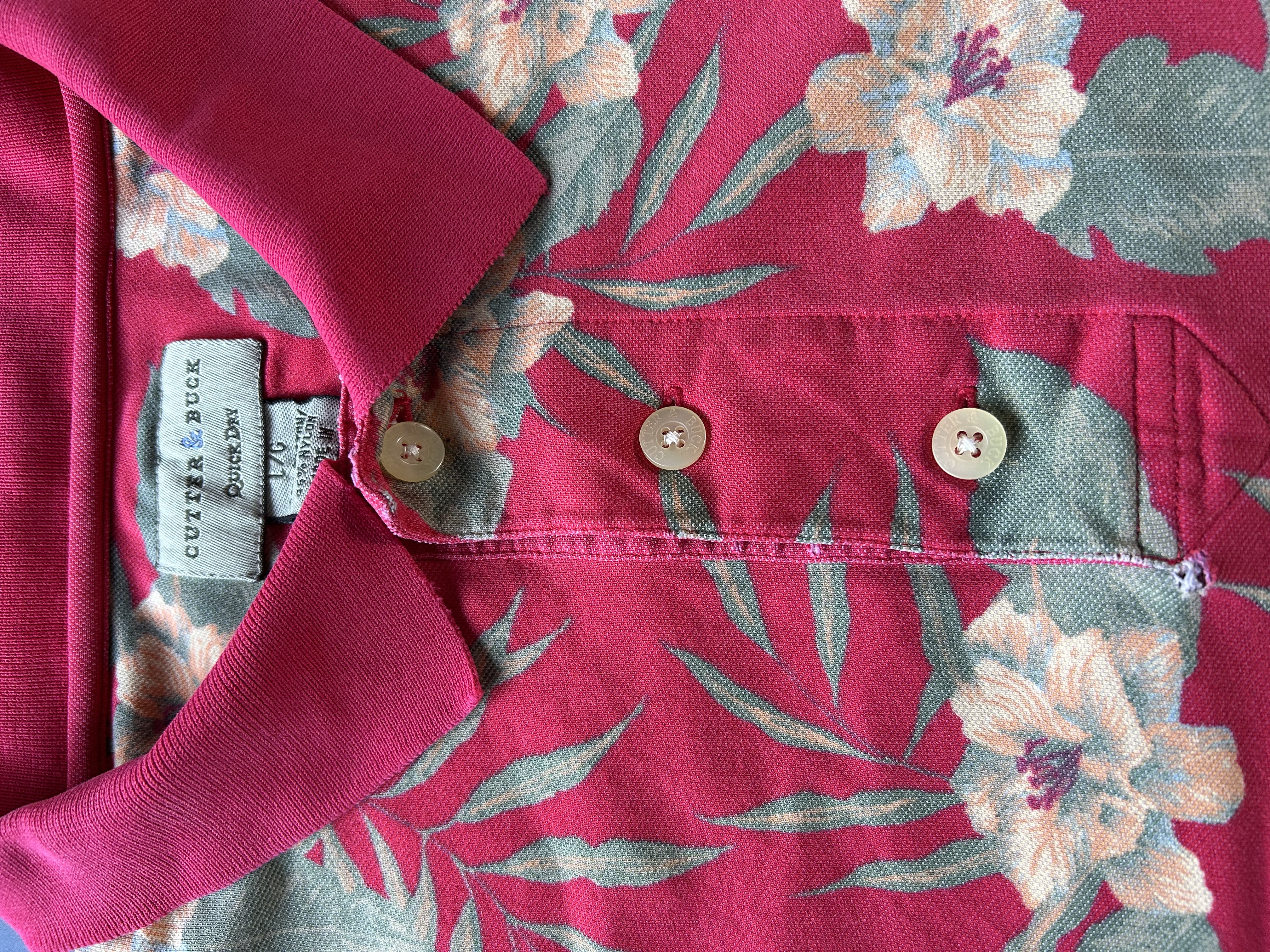 vintage 90s Cutter & Buck disney polo (L)