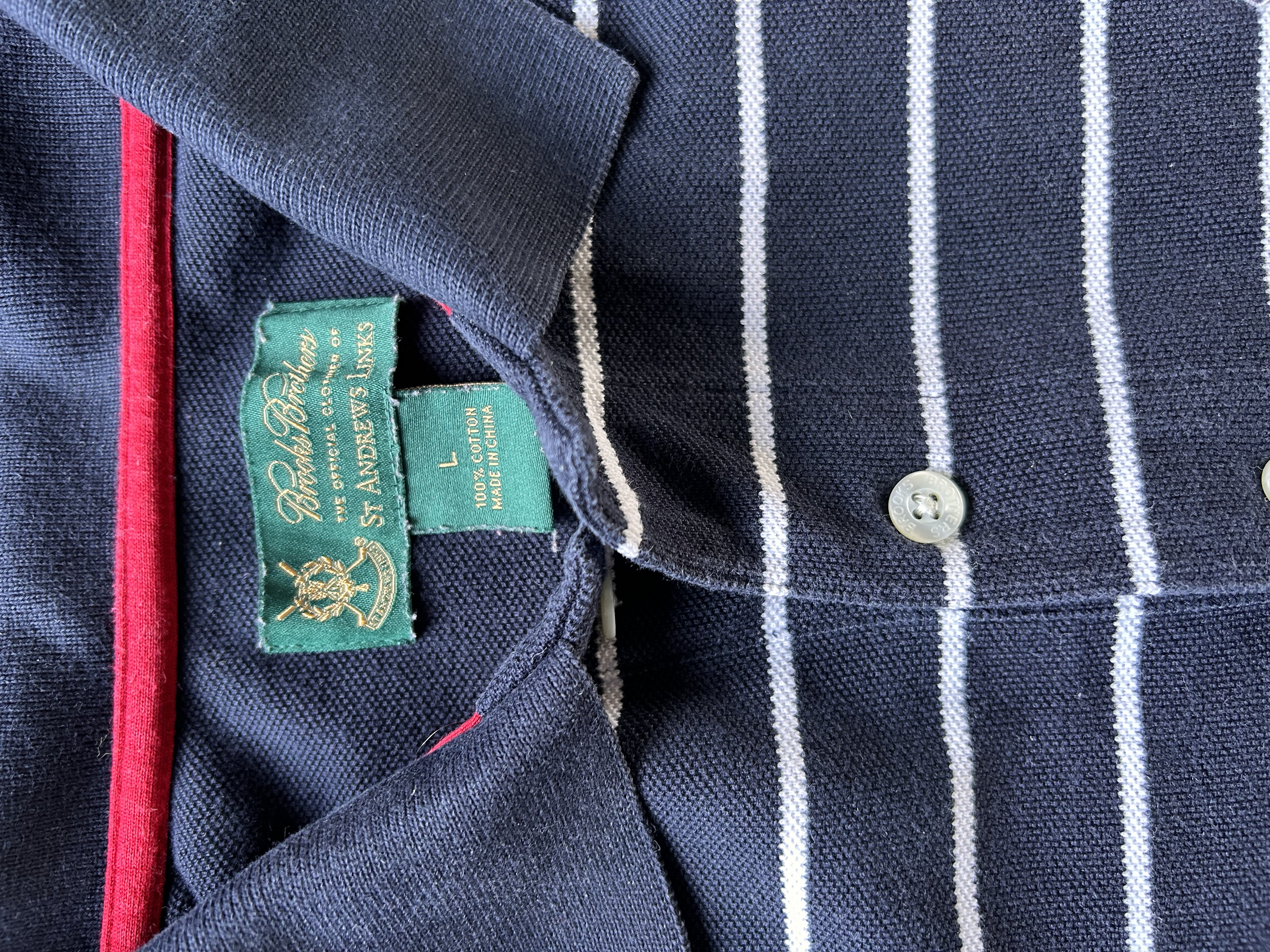 St Andrews Links polo (L) 