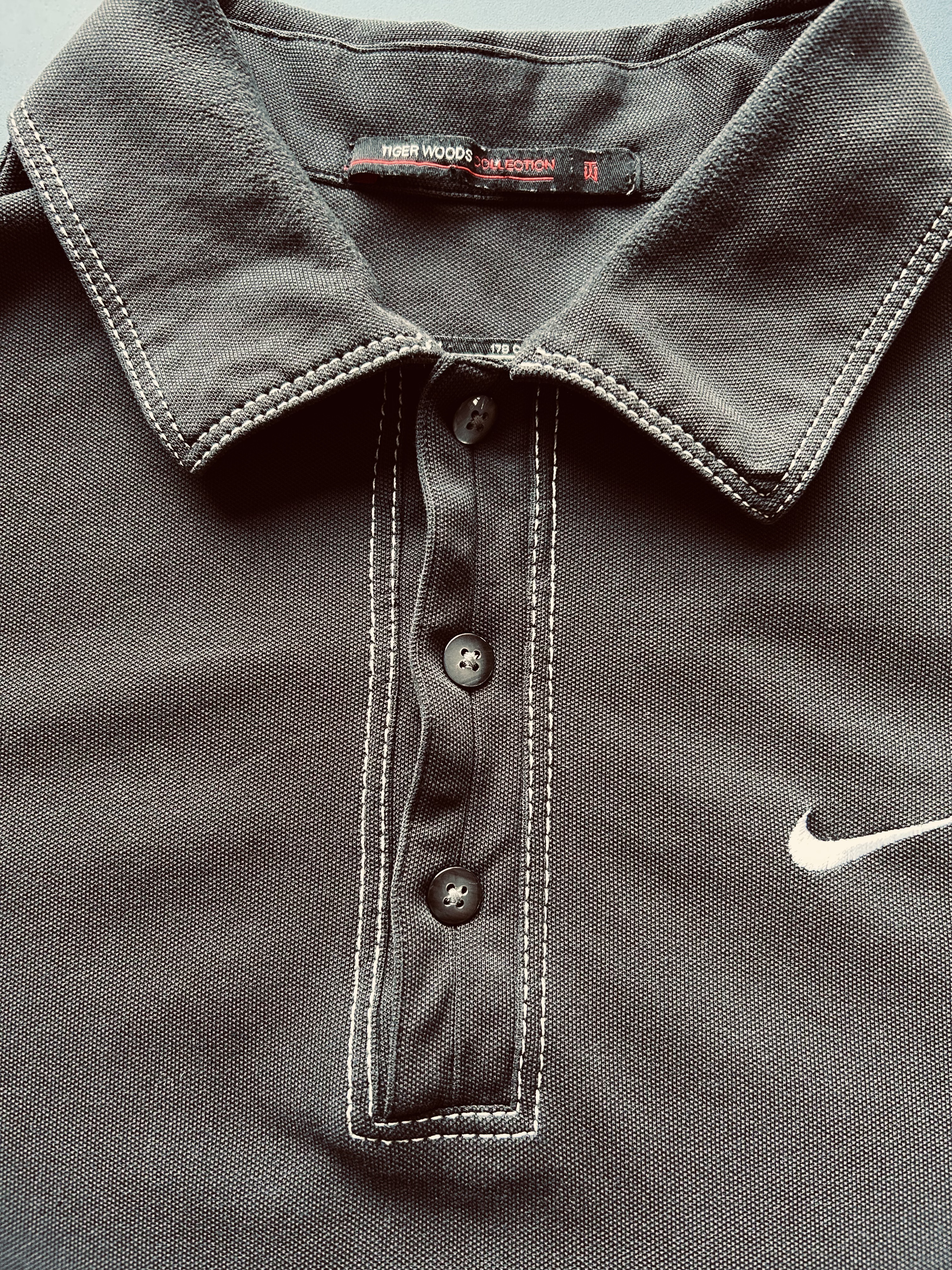 vintage nike Tiger Woods collection polo (M)